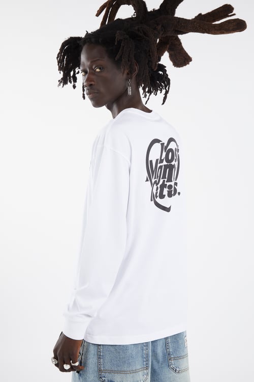 LOST MANAGEMENT CITIES T-shirt Blanc