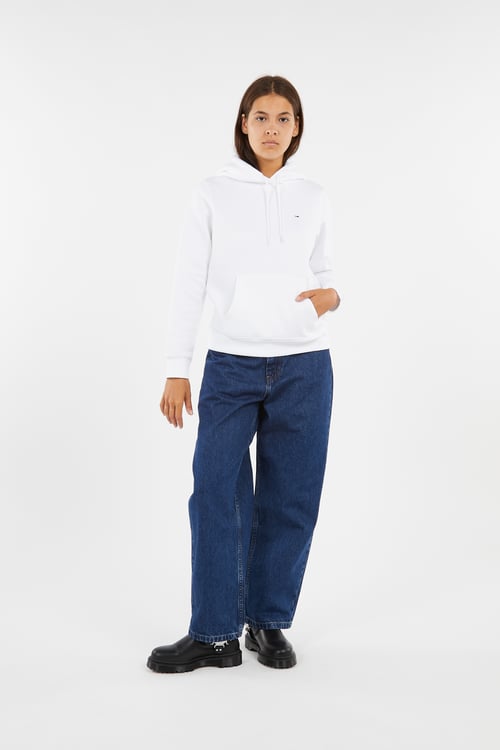 TOMMY JEANS Hoodie White