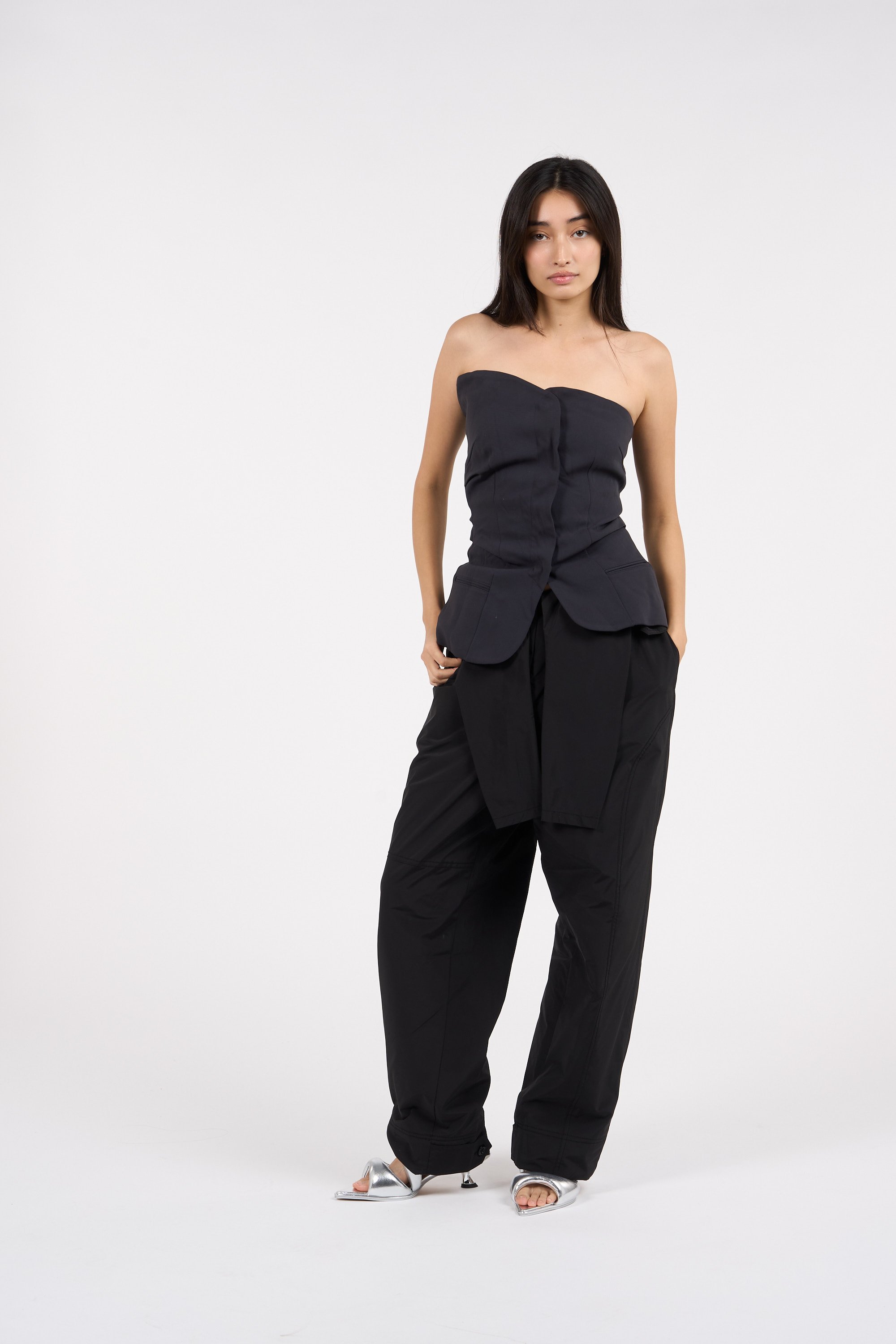 Pantalon OPEN YY Noir