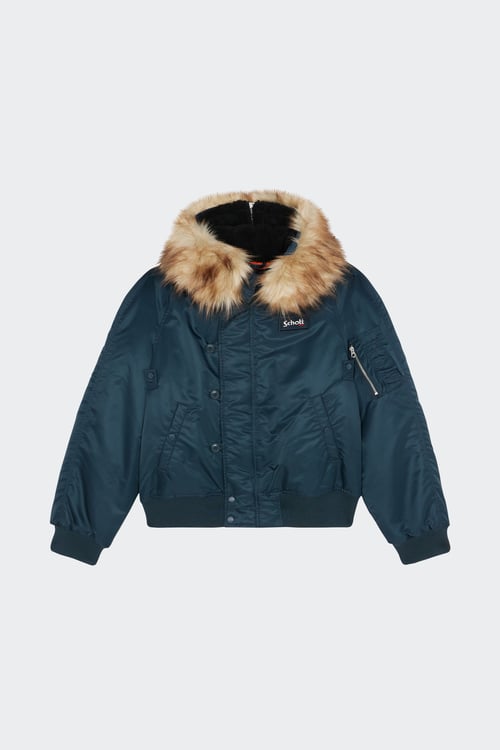 Blouson - Taille L Bleu