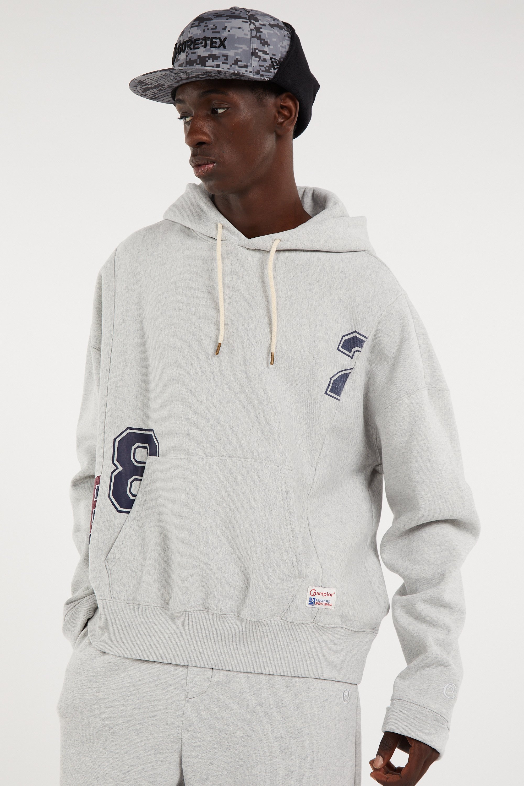 Tommy badge sweatshirt | Grey CHAMPION Men