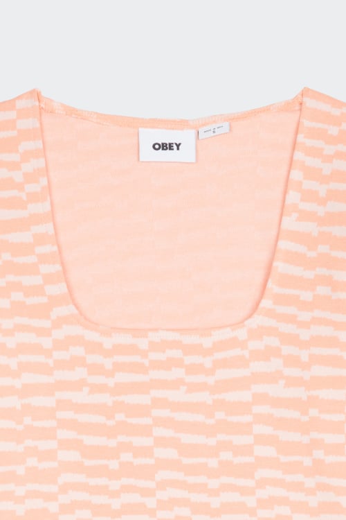 OBEY Top Orange