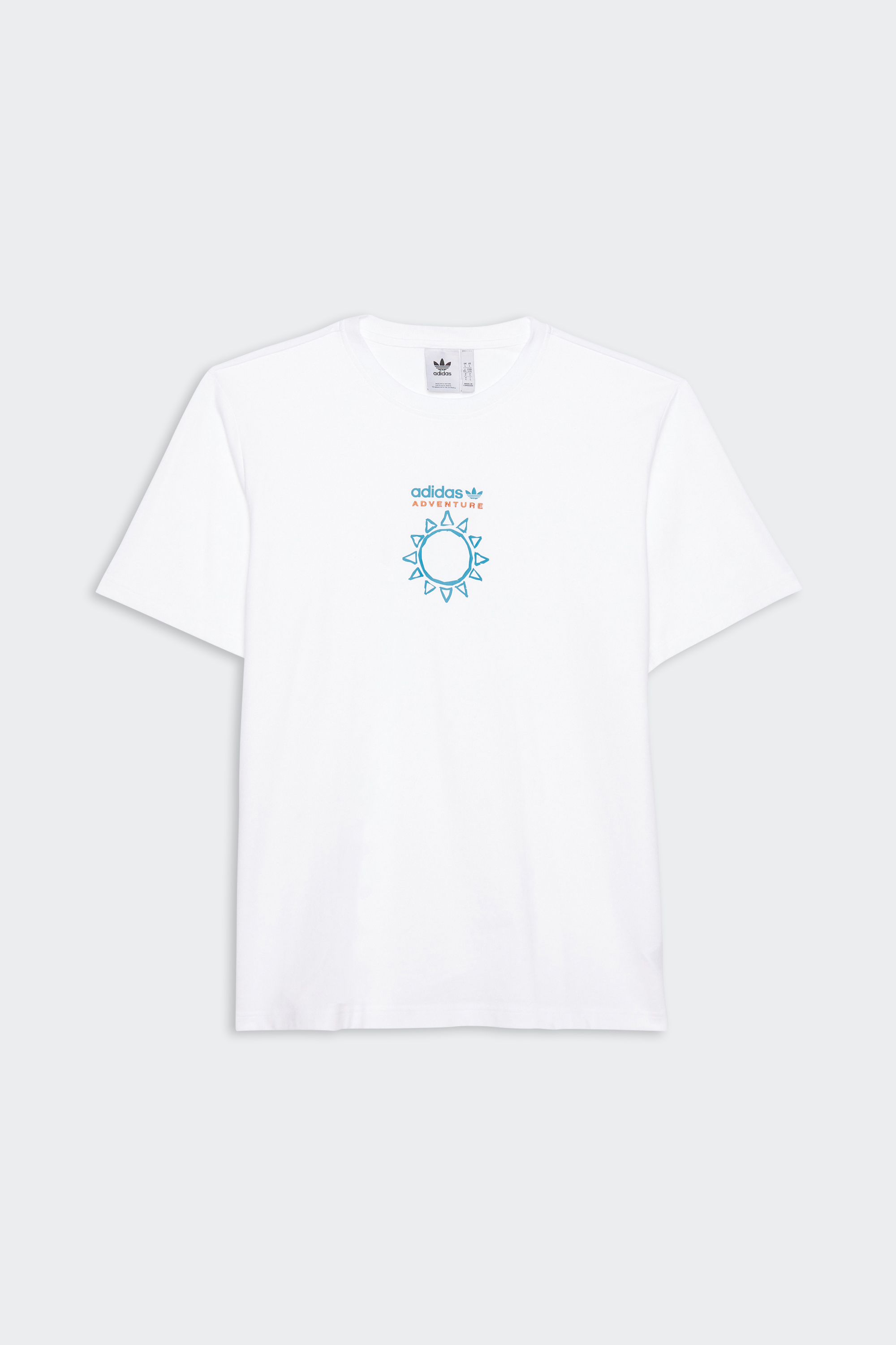 tee shirt adidas homme blanc