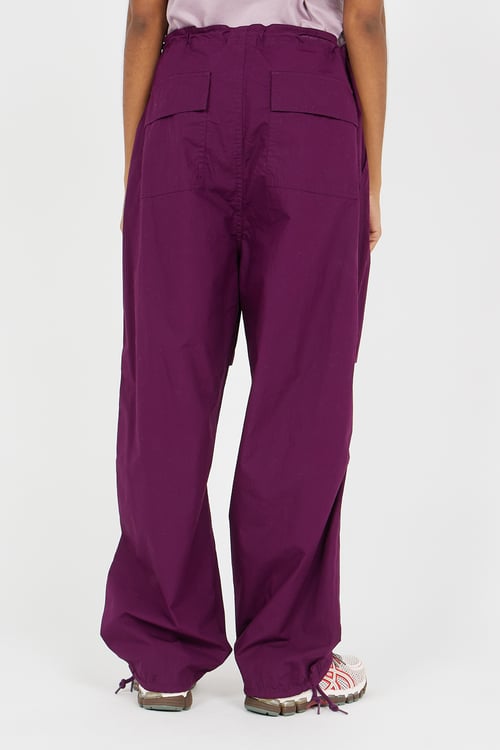 OBEY Pantalon parachute Violet