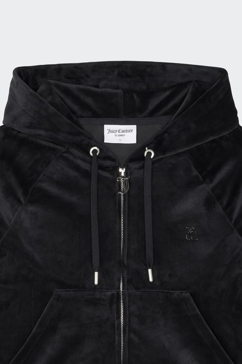 JUICY COUTURE Hoodie zippé Noir