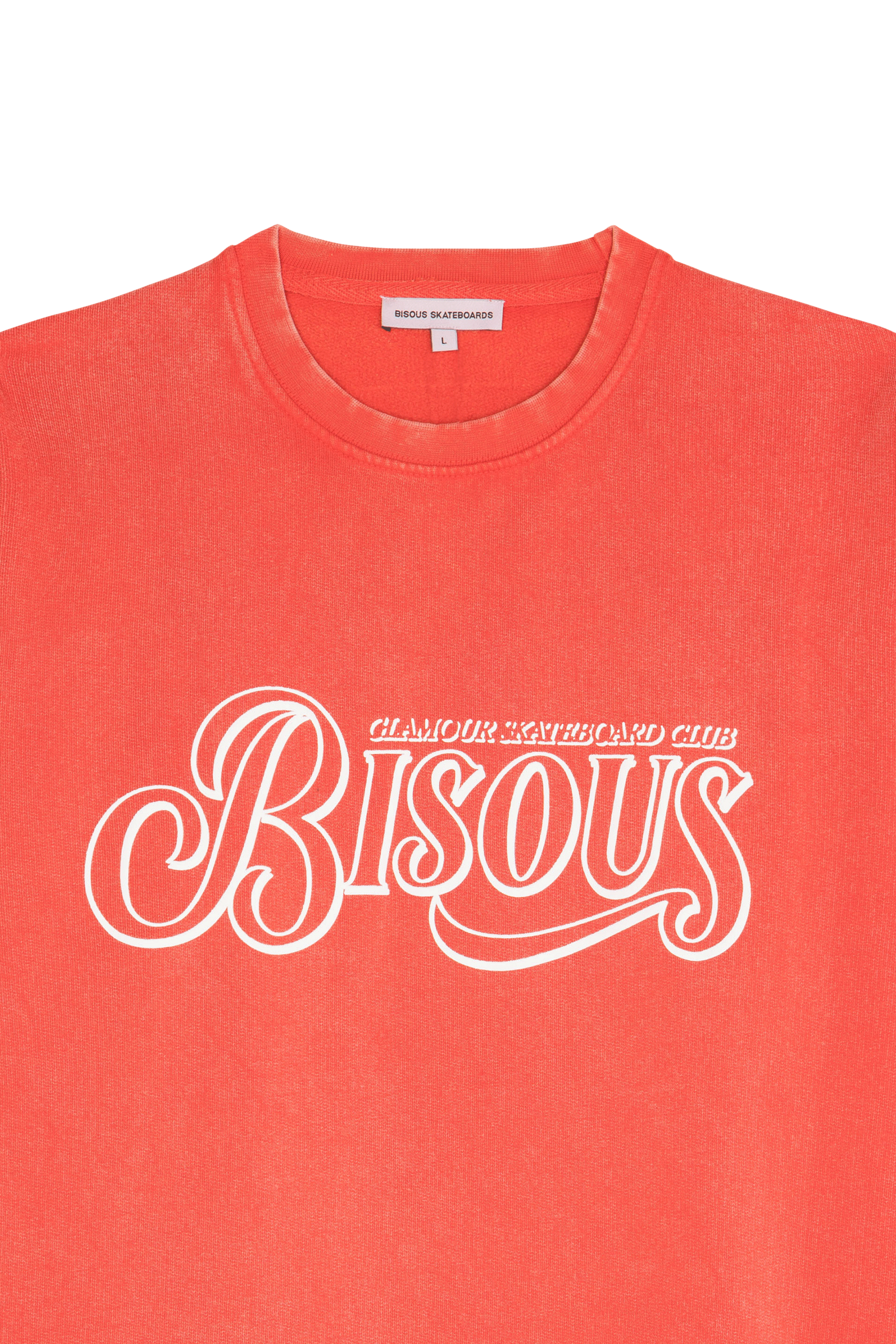 Sweatshirt BISOUS SKATEBOARDS Orange