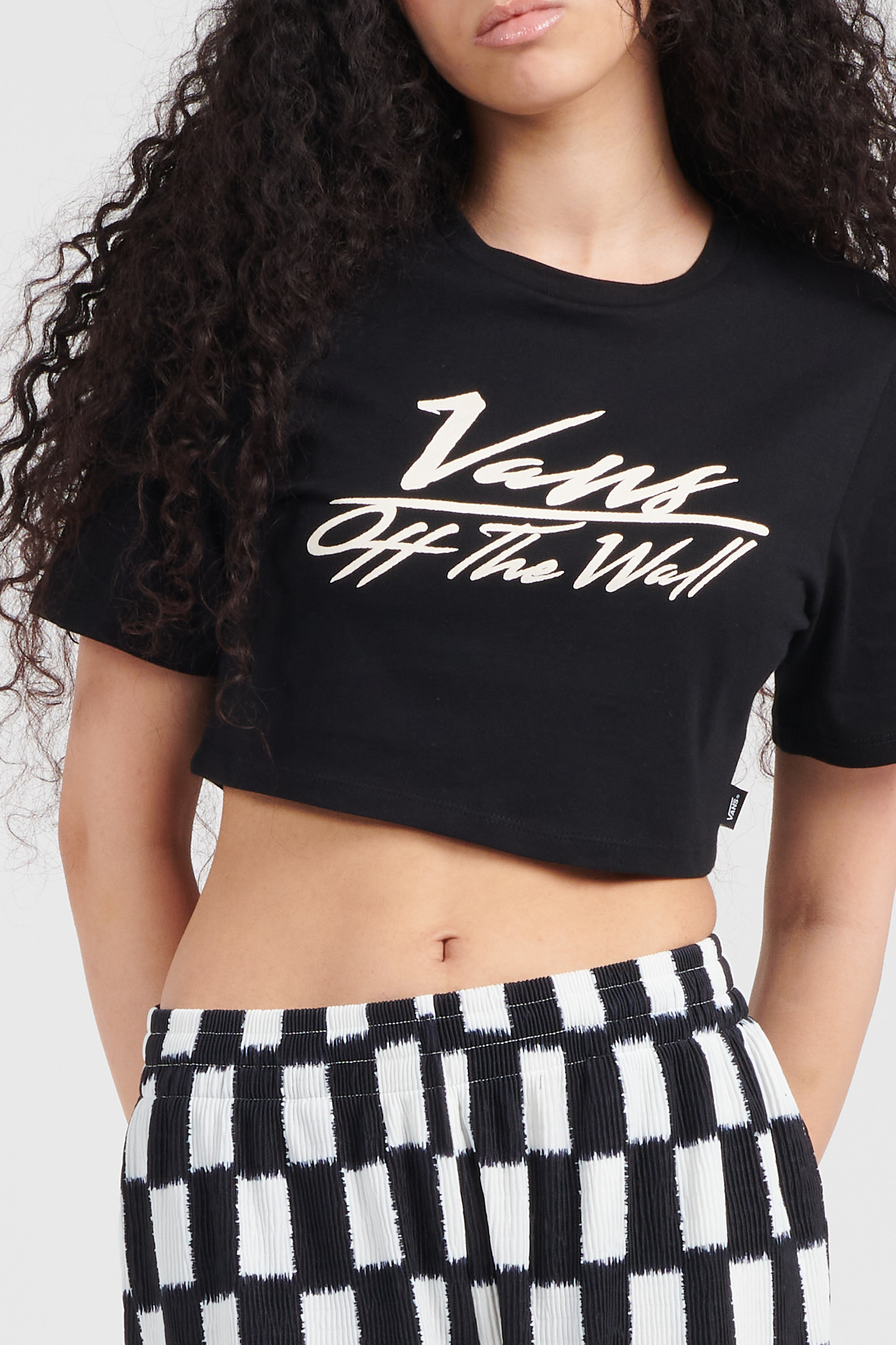 Crop top | Noir VANS Femme