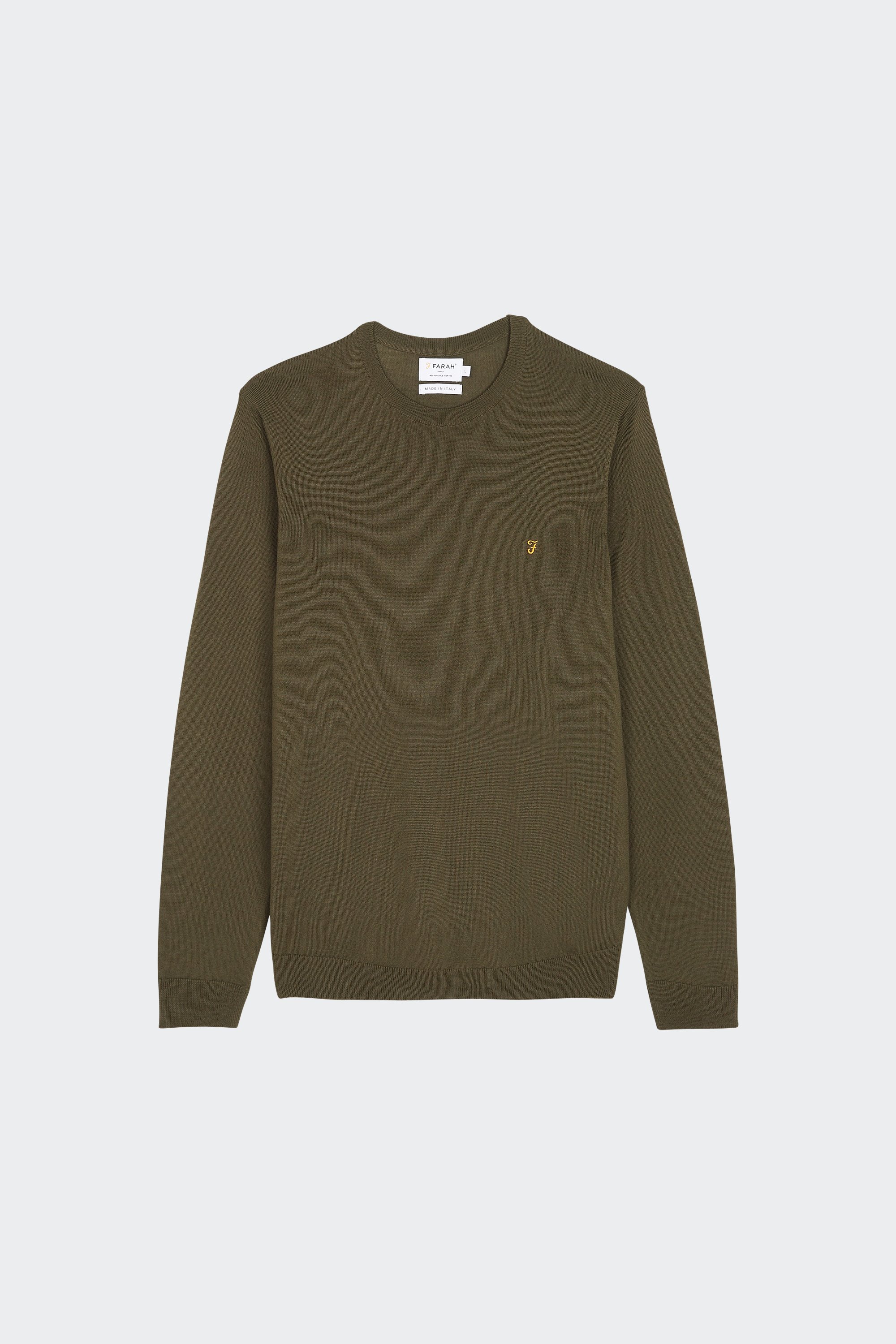 Sweater Mullen Green Farah Men Citadium - Main Image