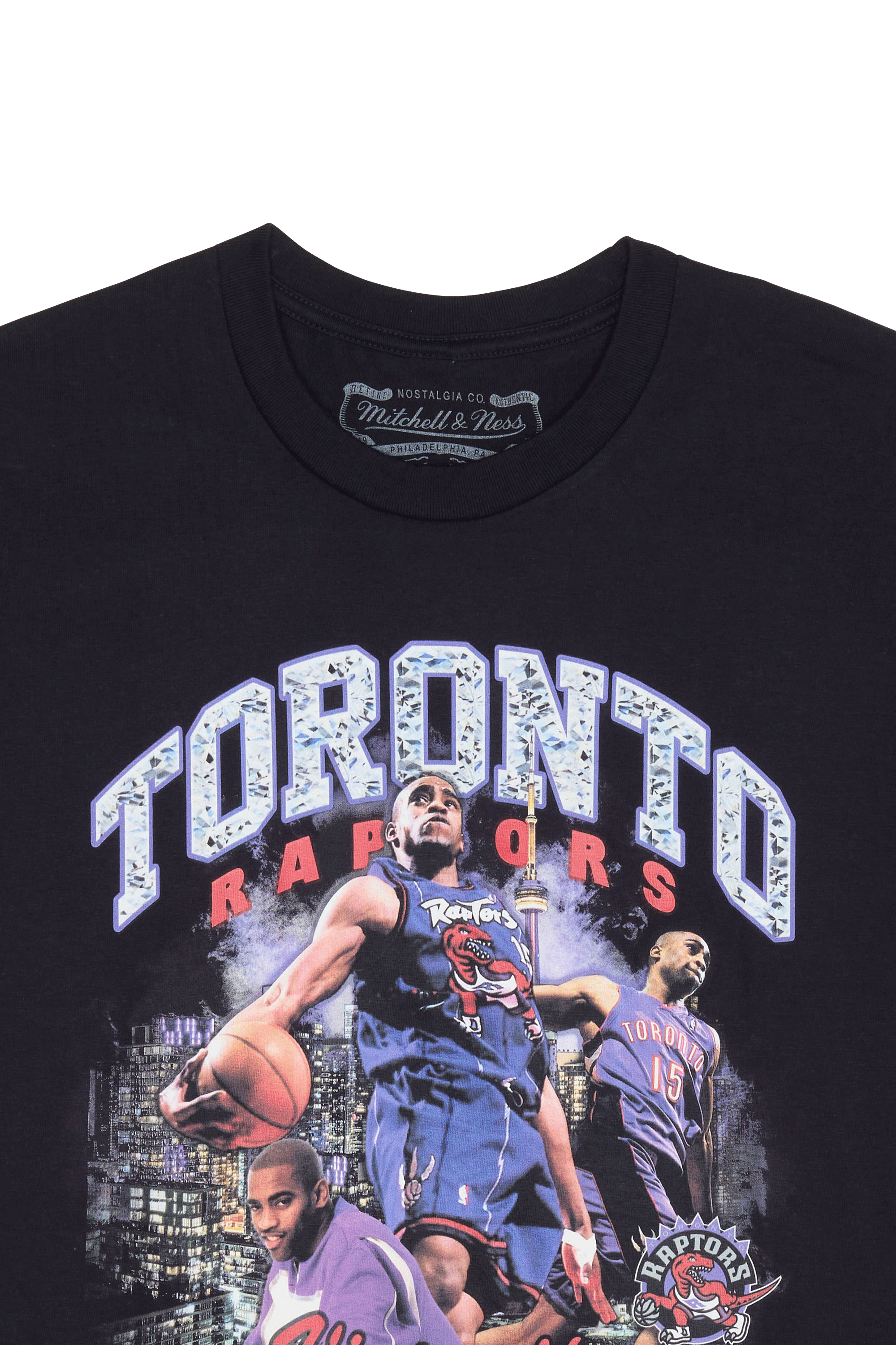 T-shirt  MITCHELL & NESS Noir