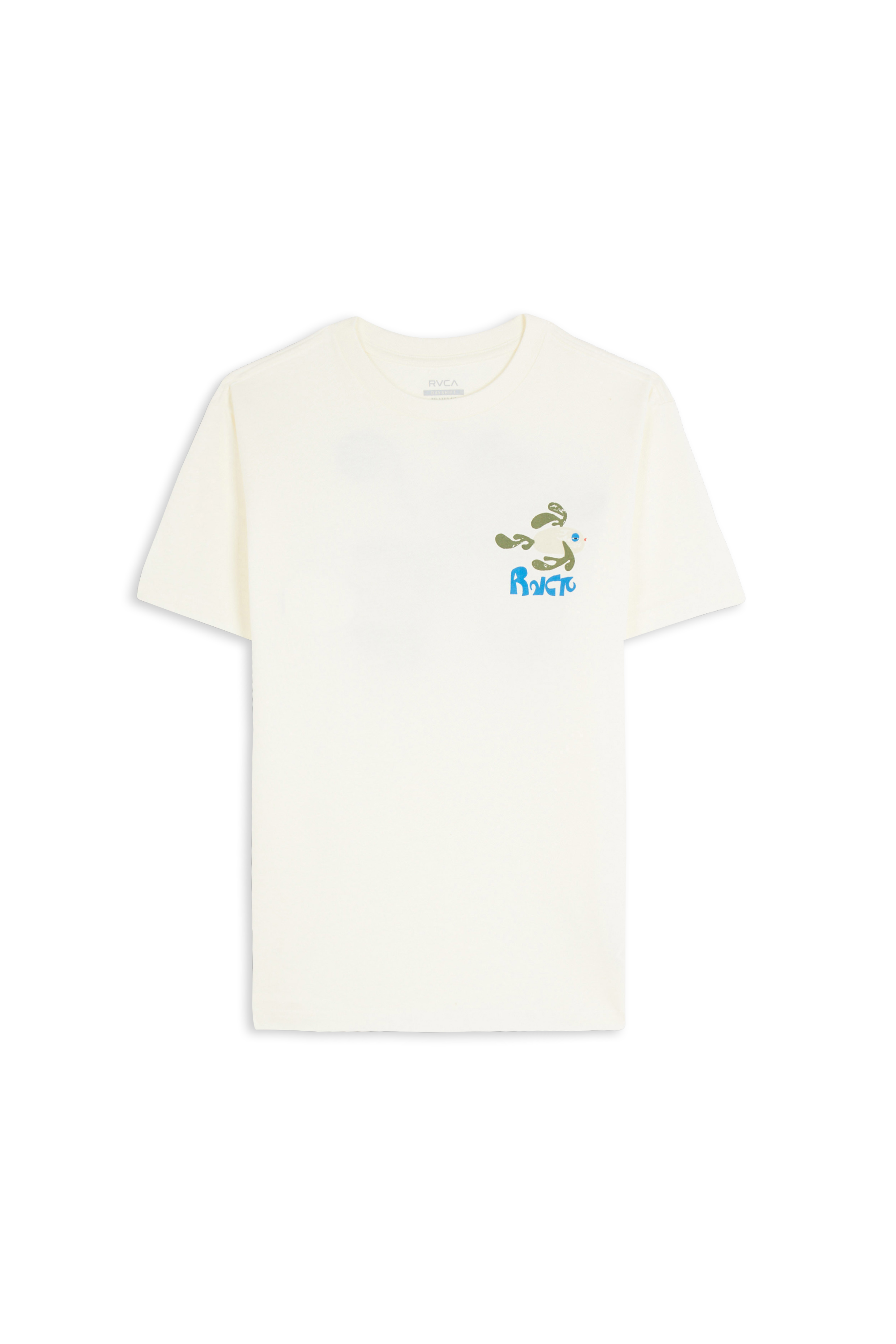Regular-fit round-neck cotton T-shirt White