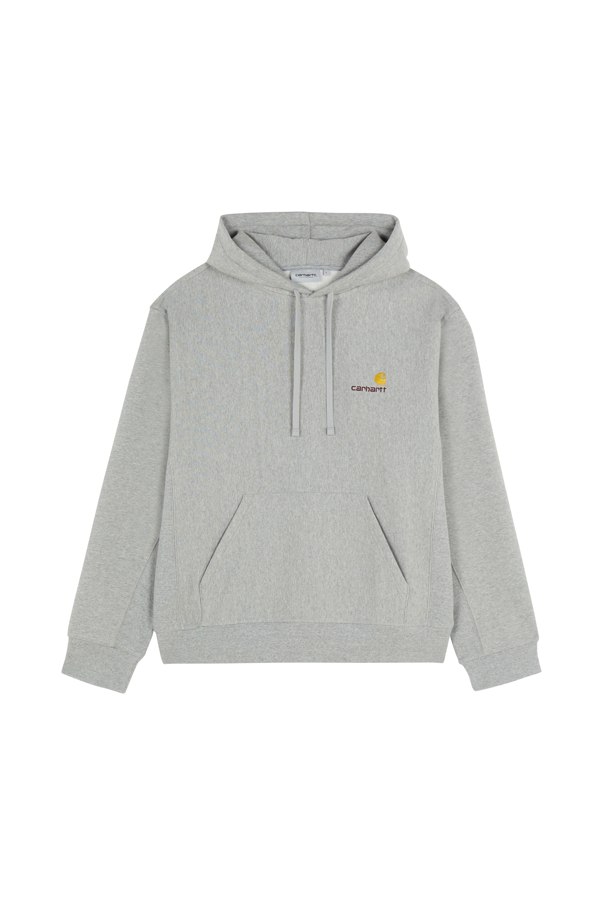 Hoodie AMERICAN SCRIPT Grey heather
