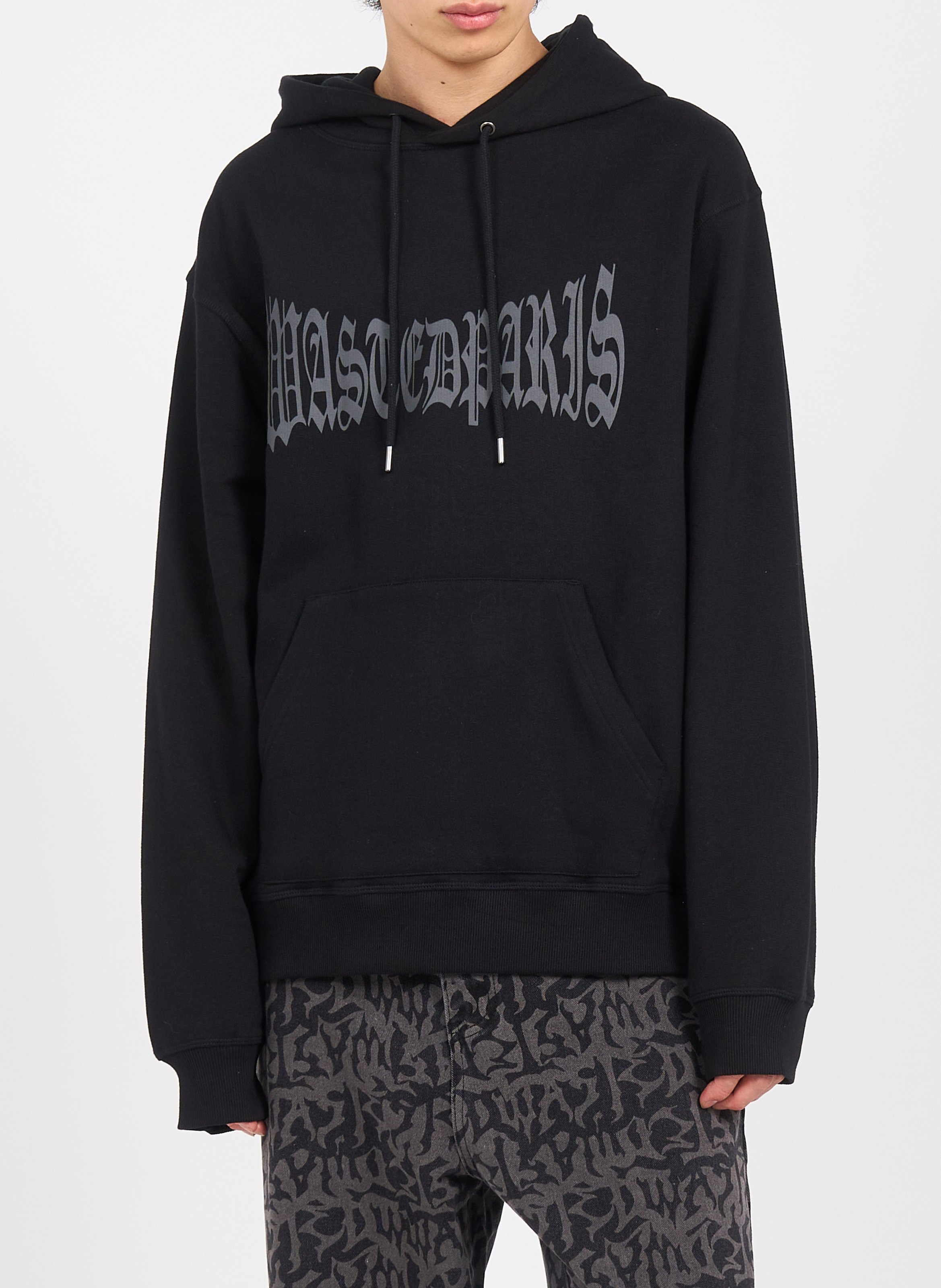 Hoodie | Black WASTED Men