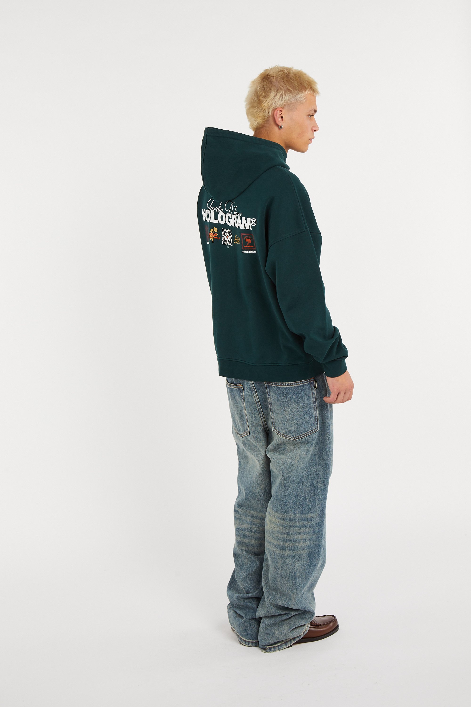 Hoodie | Vert HOLOGRAM Homme