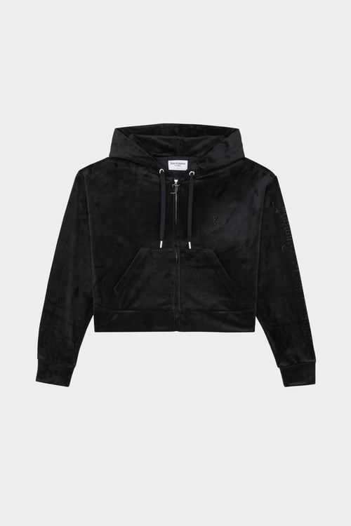 JUICY COUTURE Hoodie zippé Noir