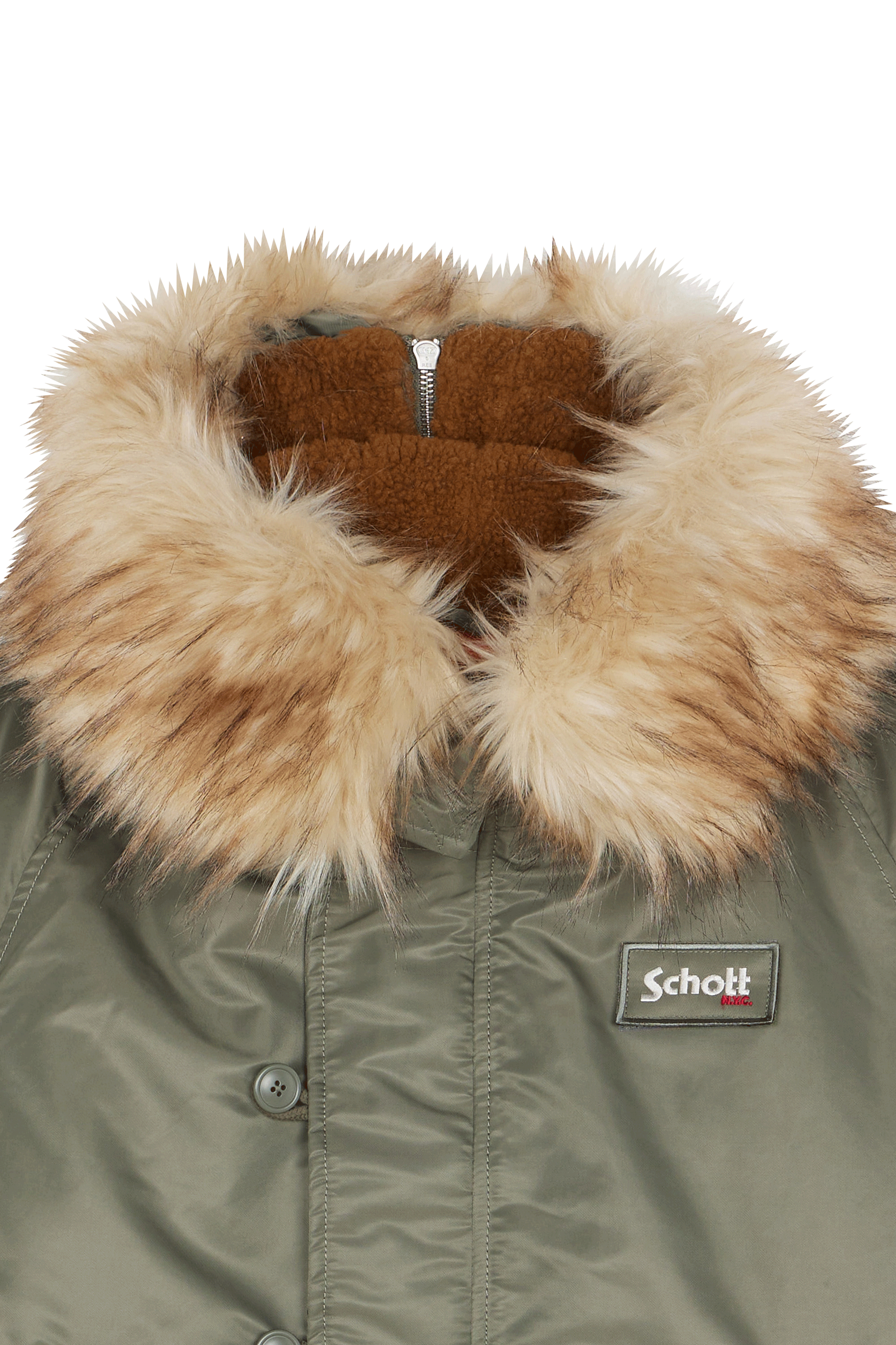 Jacket | Green SCHOTT Men