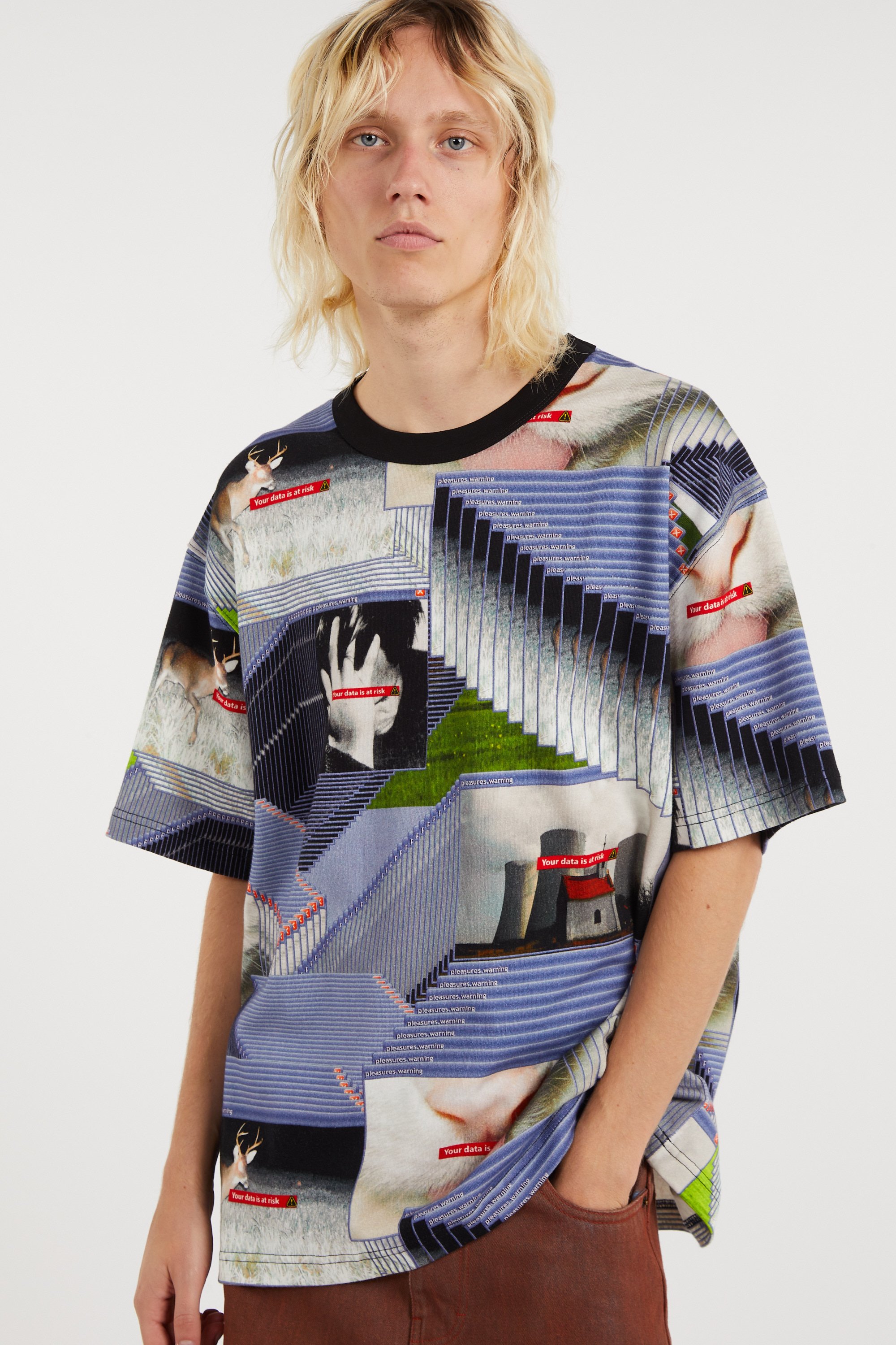 T-shirt | Multicolore PLEASURES Homme
