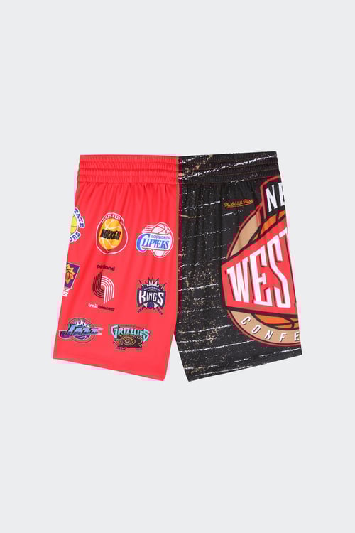 MITCHELL & NESS Short Multicolore