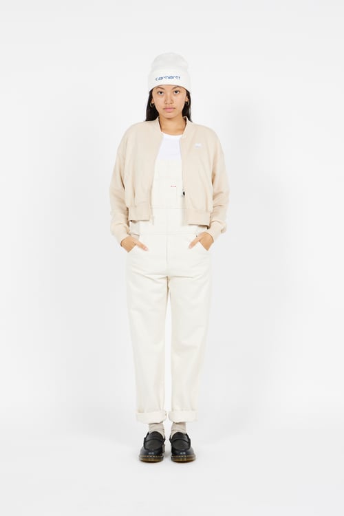 NIKE Top manches longues zippé Beige