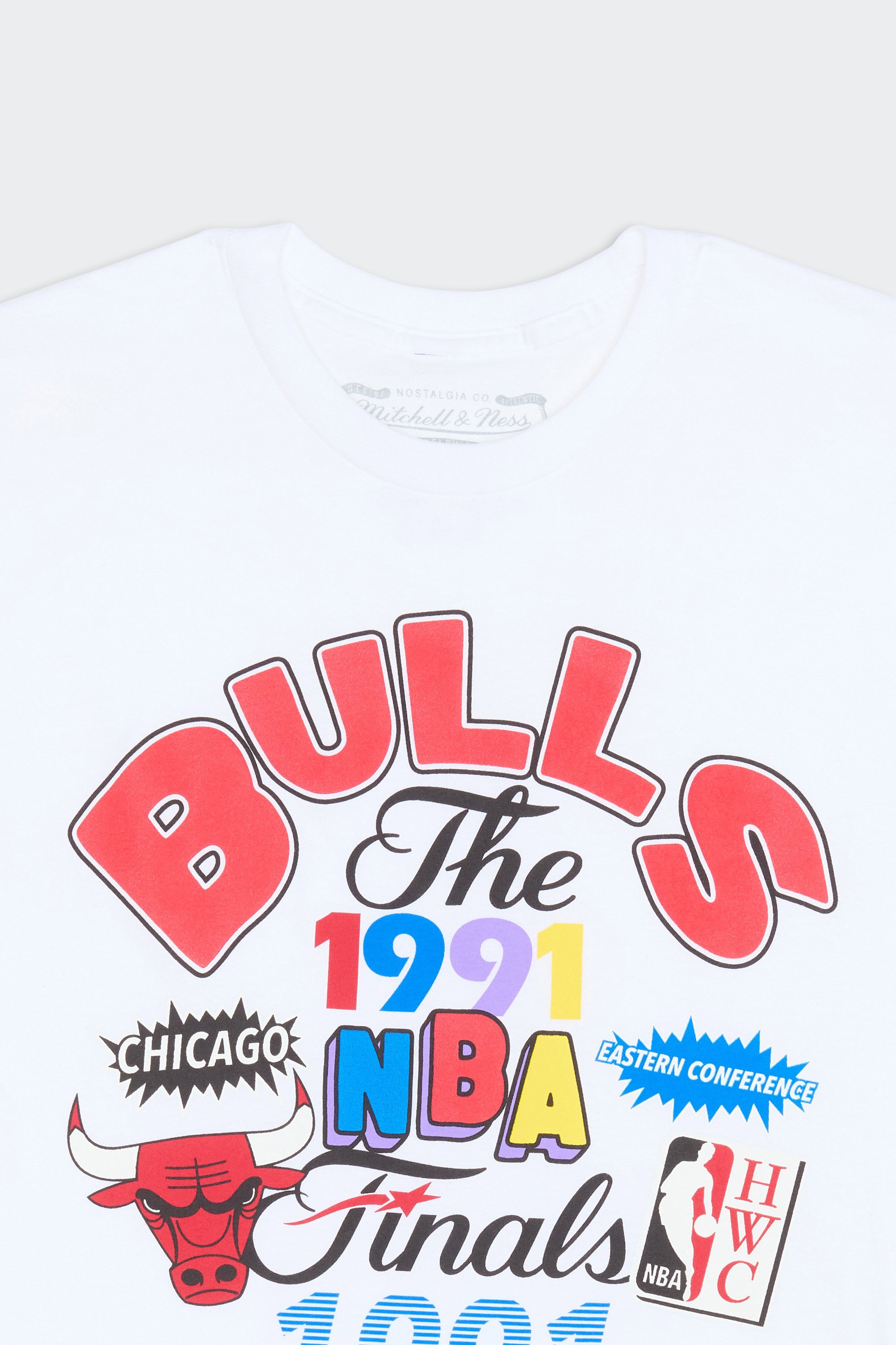 T-shirt | White by MITCHELL & NESS T-shirt White