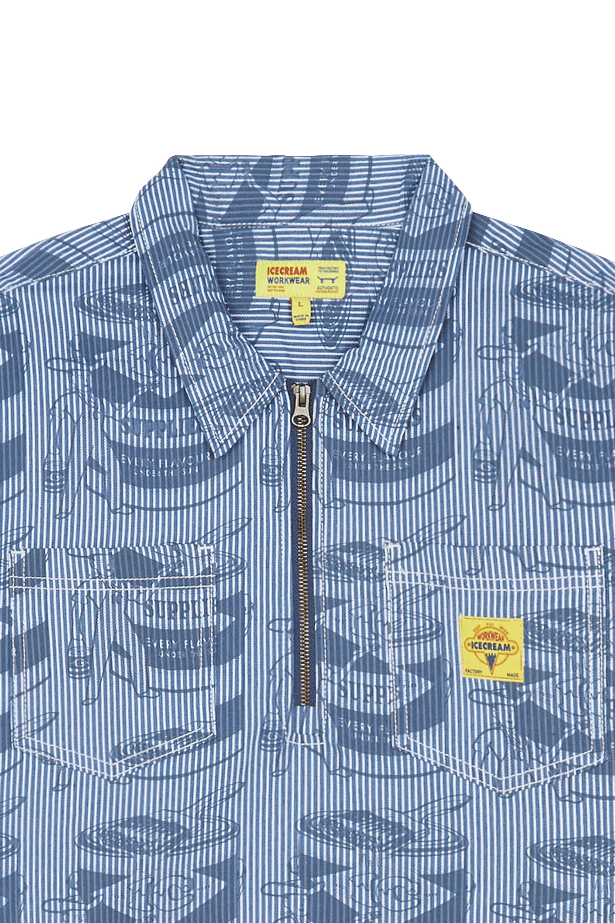 Shirt | Blue ICE CREAM Men