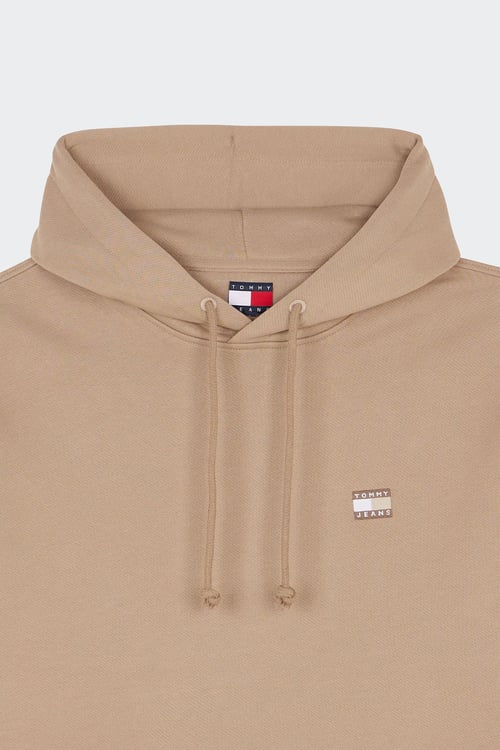 TOMMY JEANS Hoodie Beige