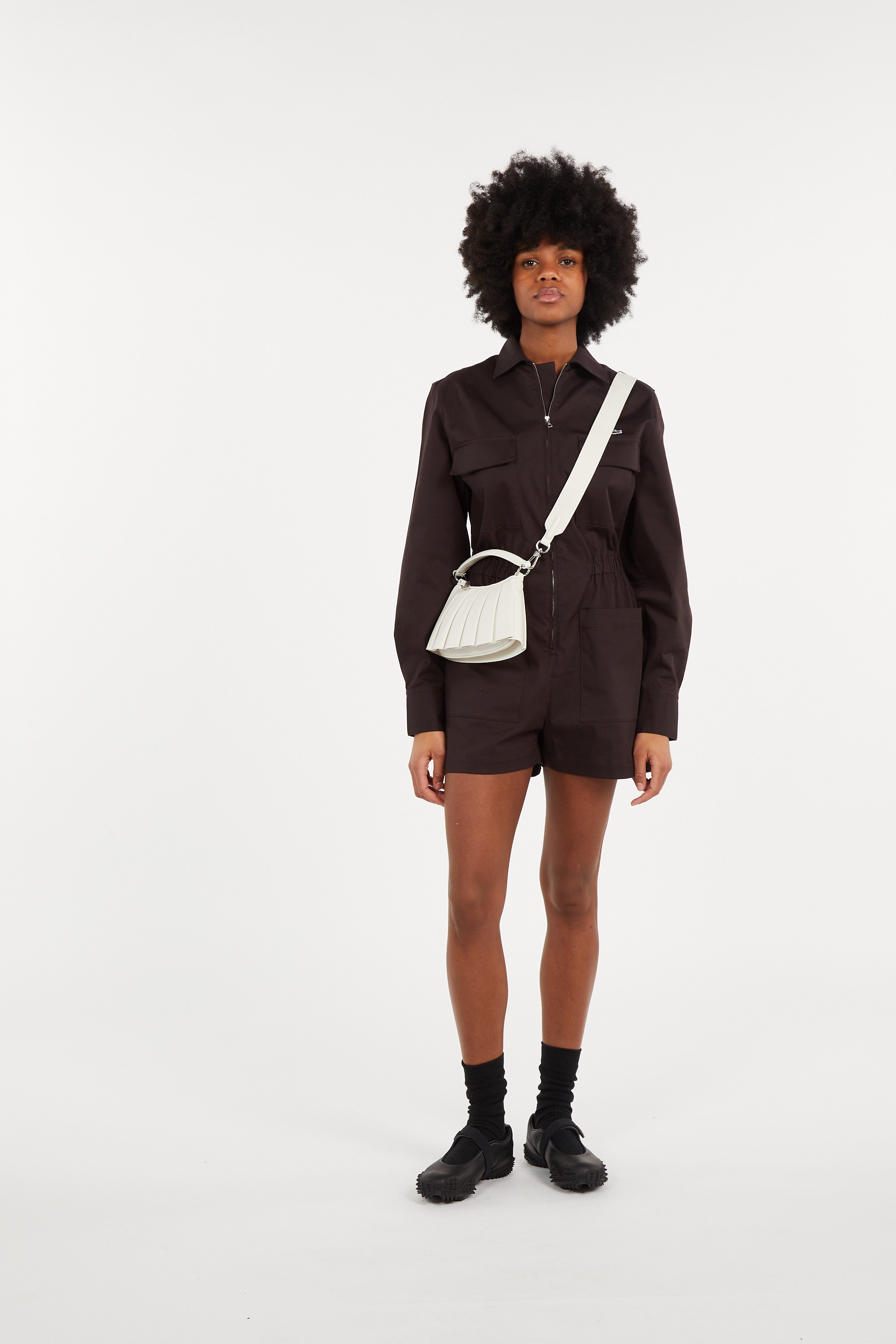 Sac porté épaule Blanc