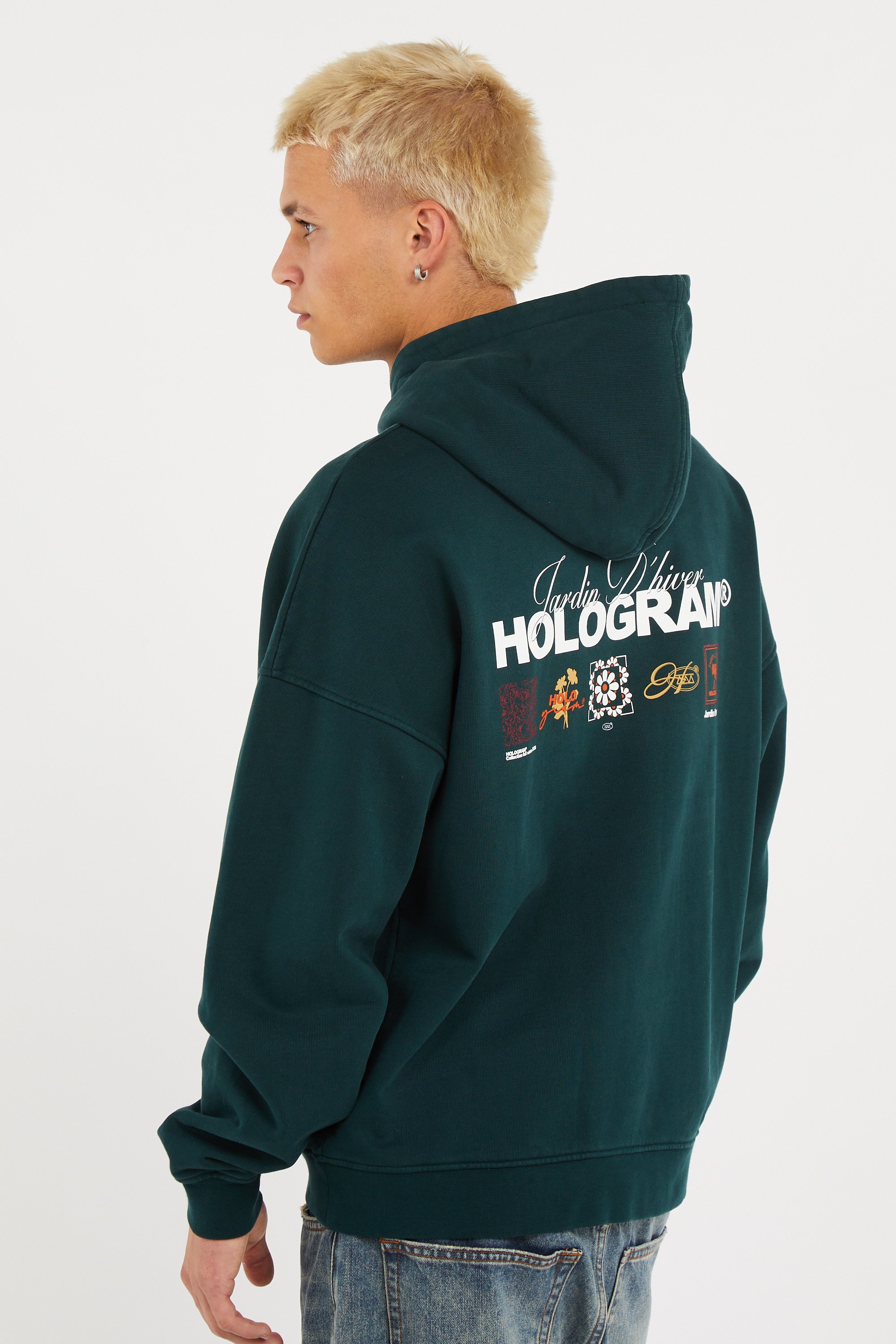 Hoodie | Vert HOLOGRAM Homme