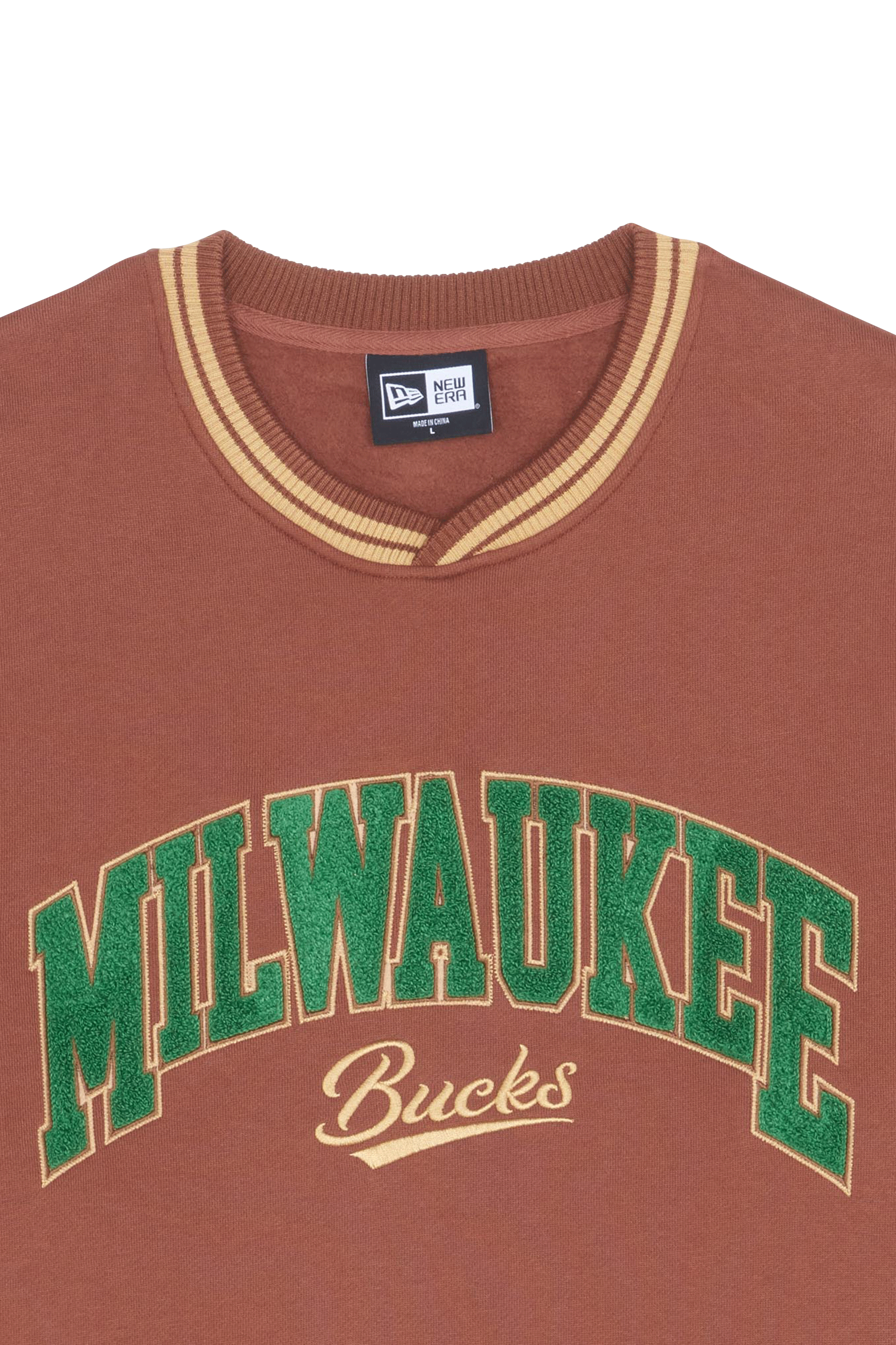 Sweatshirt  NEW ERA Marron