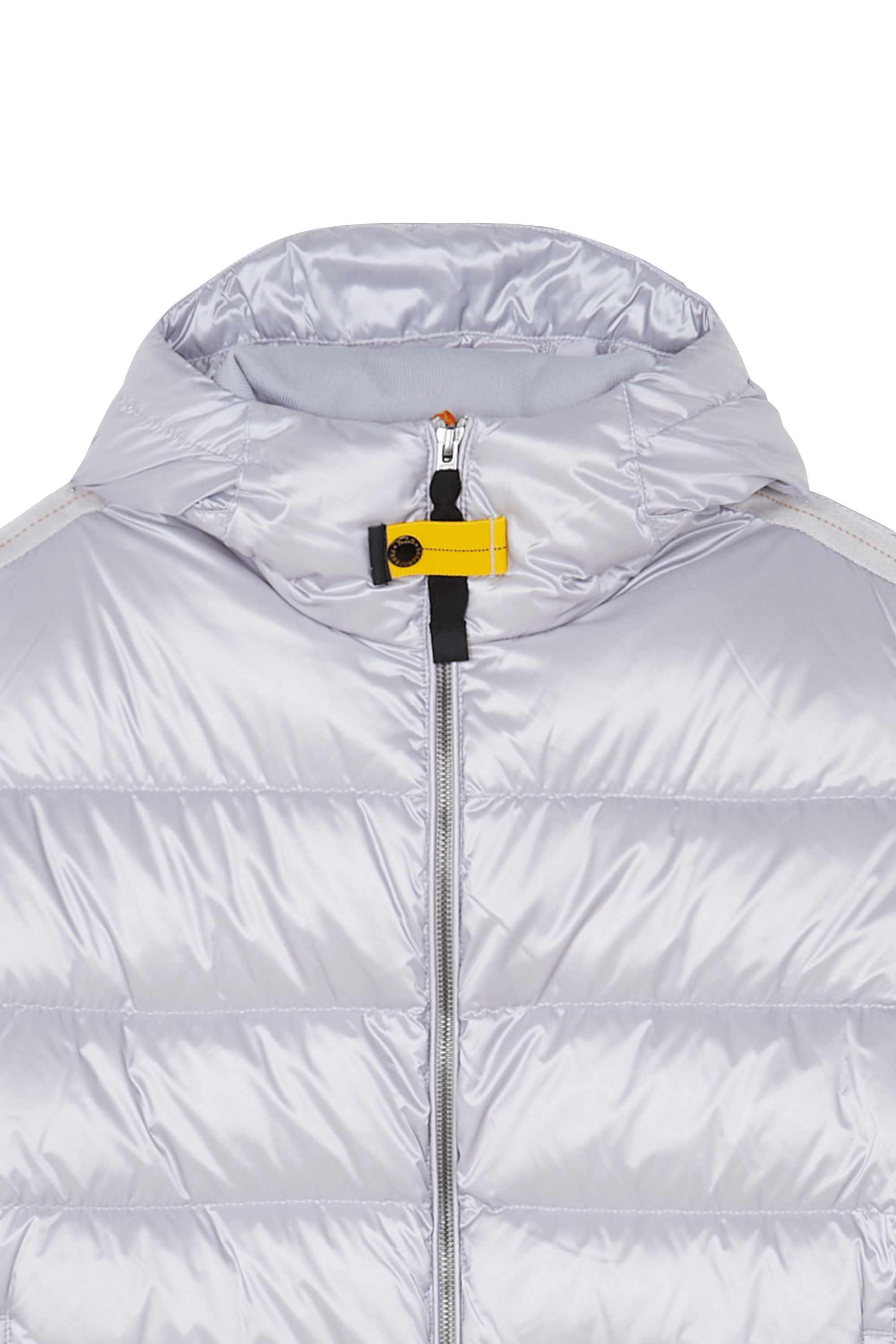 Lightweight quilted padded jacket with high neck Grey
