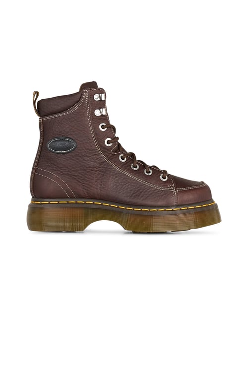DR. MARTENS Heeled leather mid-calf boots