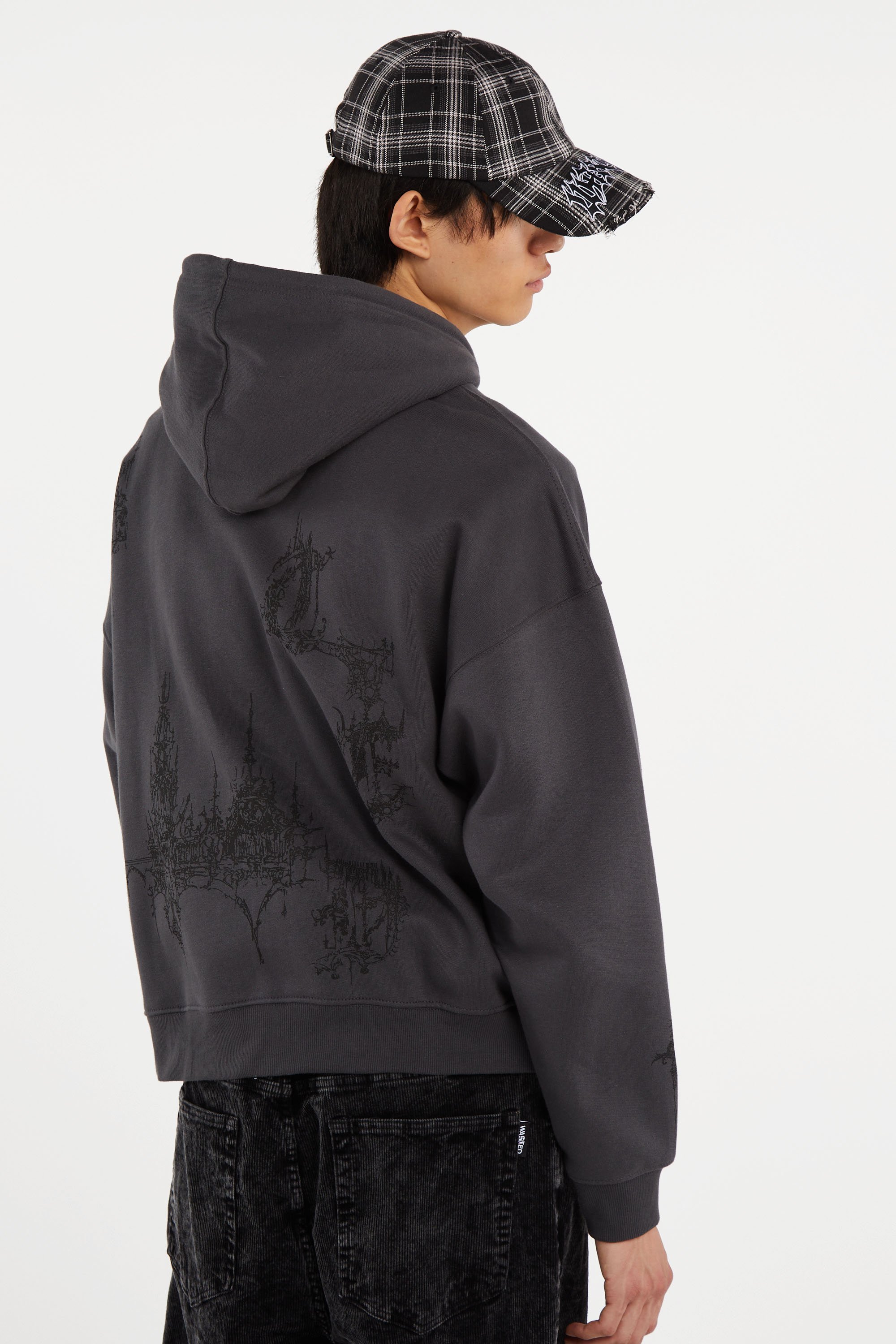 Hoodie zippé Noir