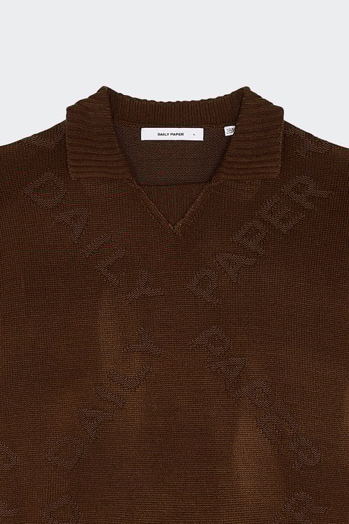 DAILY PAPER Pull Marron