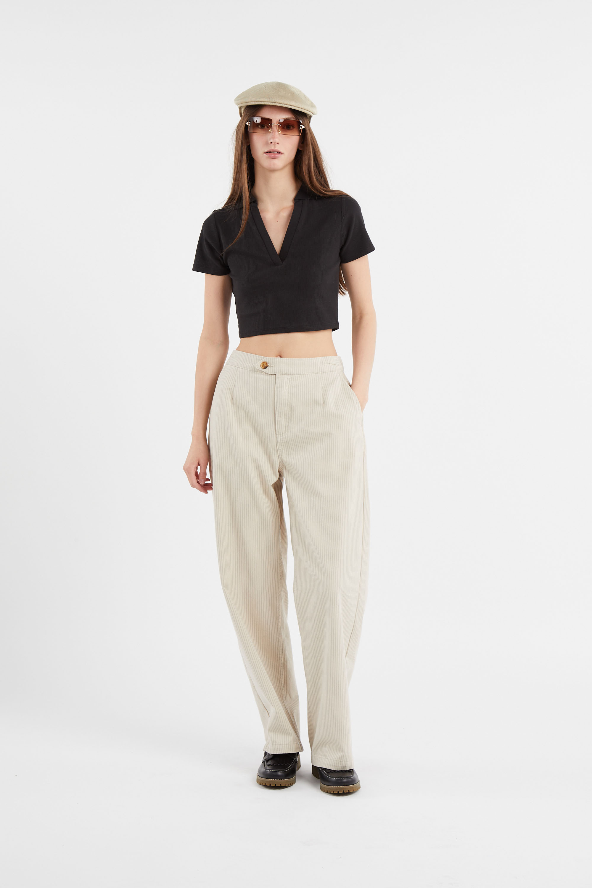 Pantalon Beige