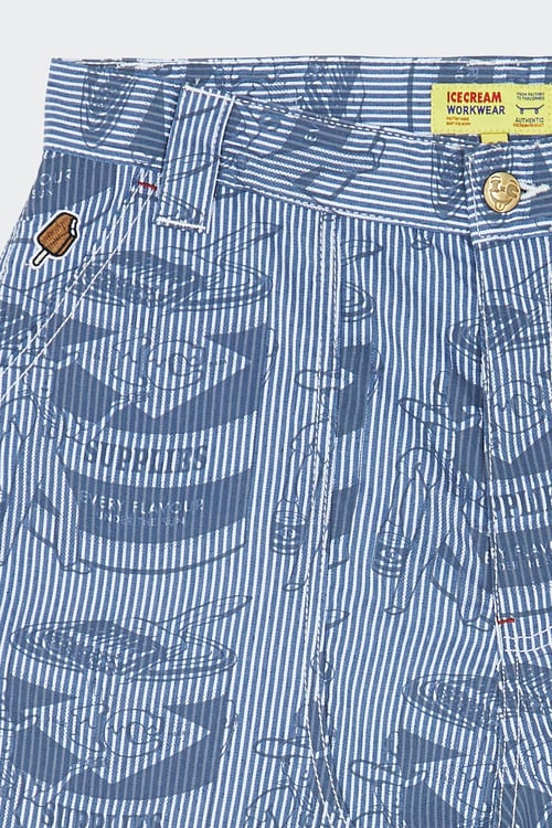 ICE CREAM Short Bleu