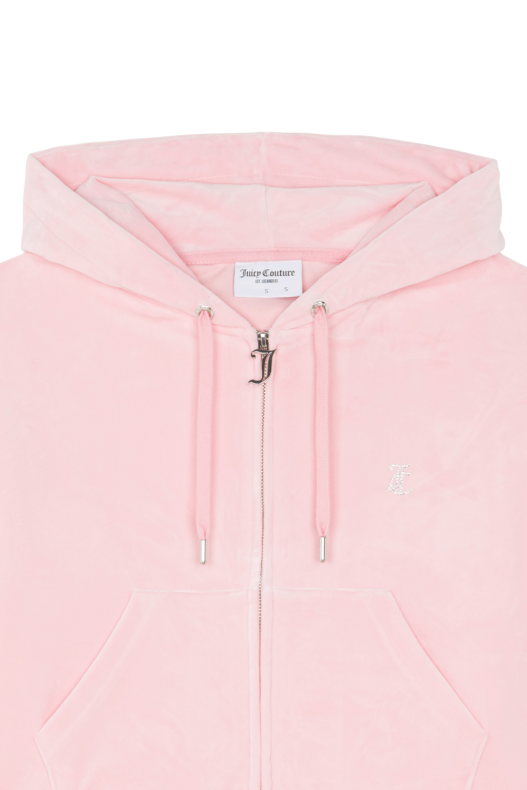 Hoodie zippé Rose