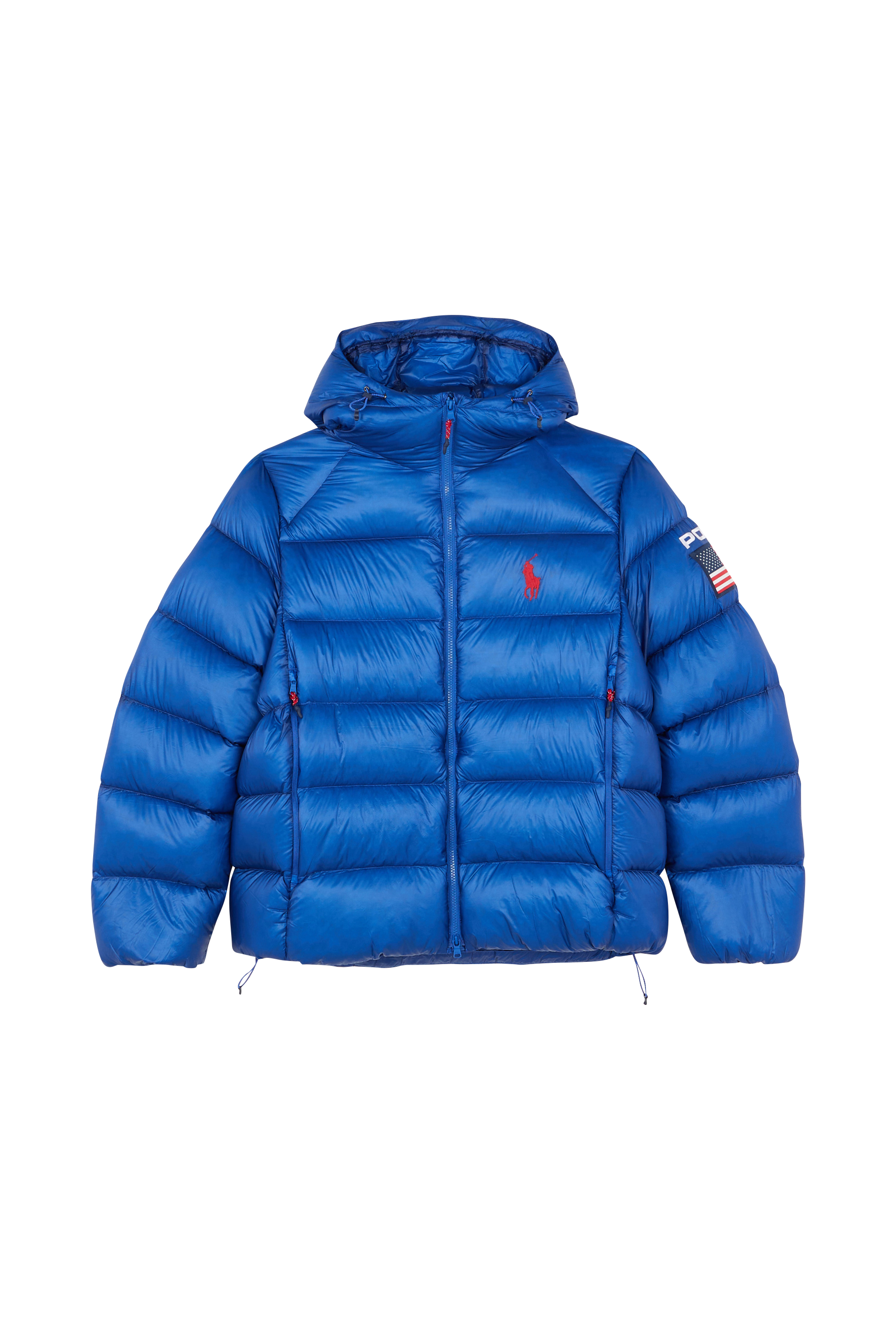 Lightweight quilted padded jacket with high neck 710P05393 Sapphire star