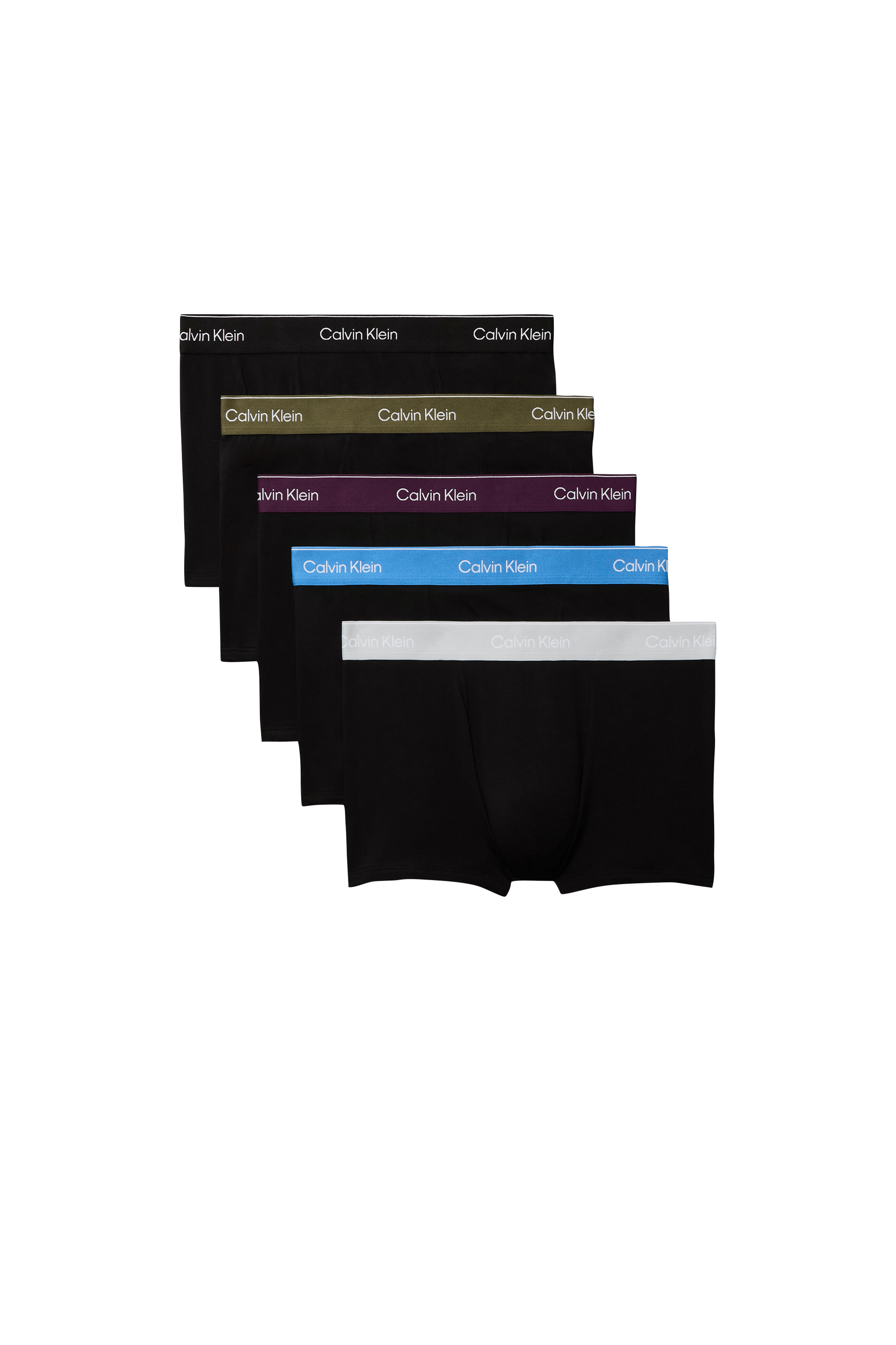 Boxers RELAXED FIT TRUNK 5P Black bodies w- black-harbor mist-d