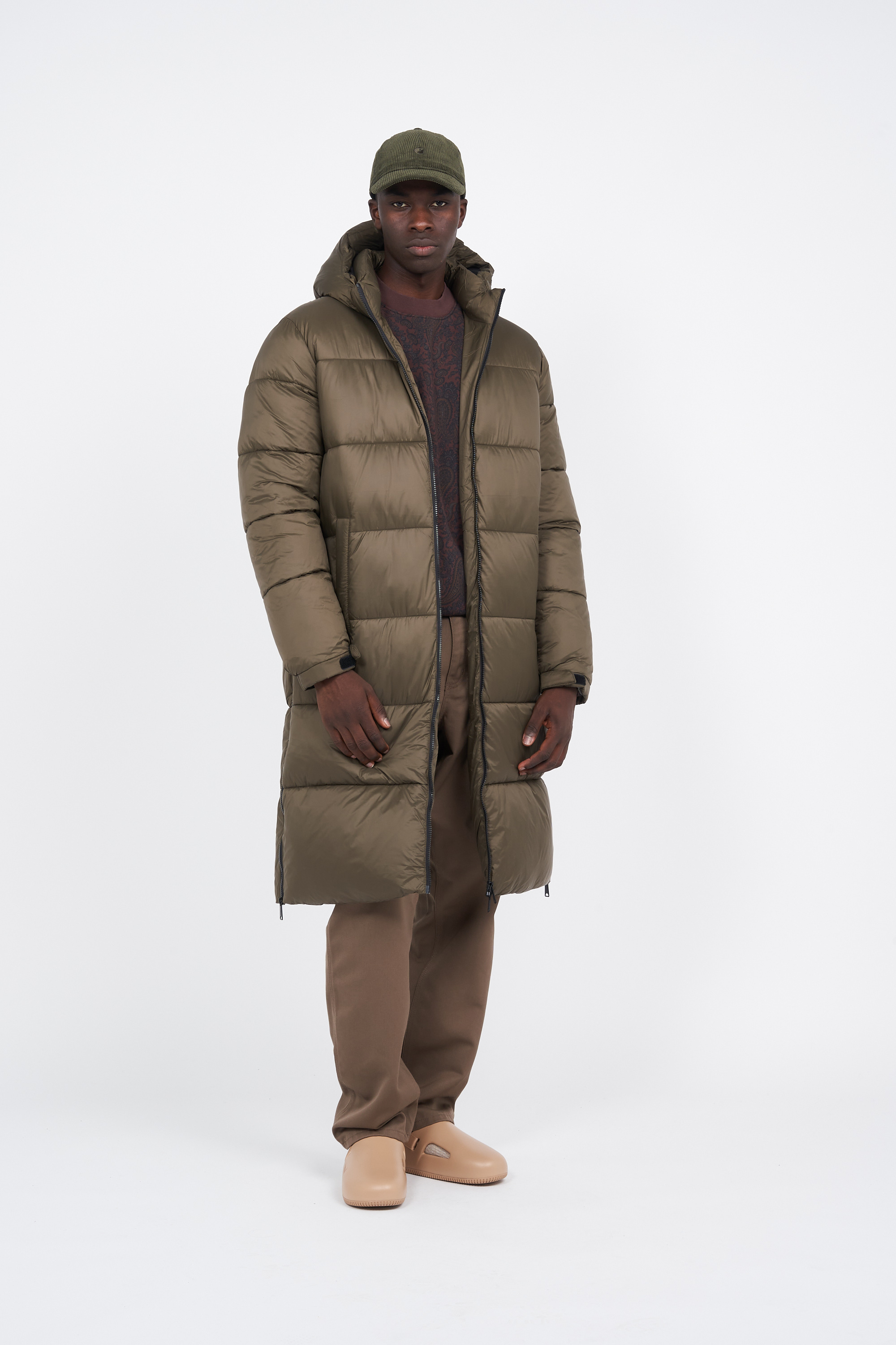 puffer coat Brown