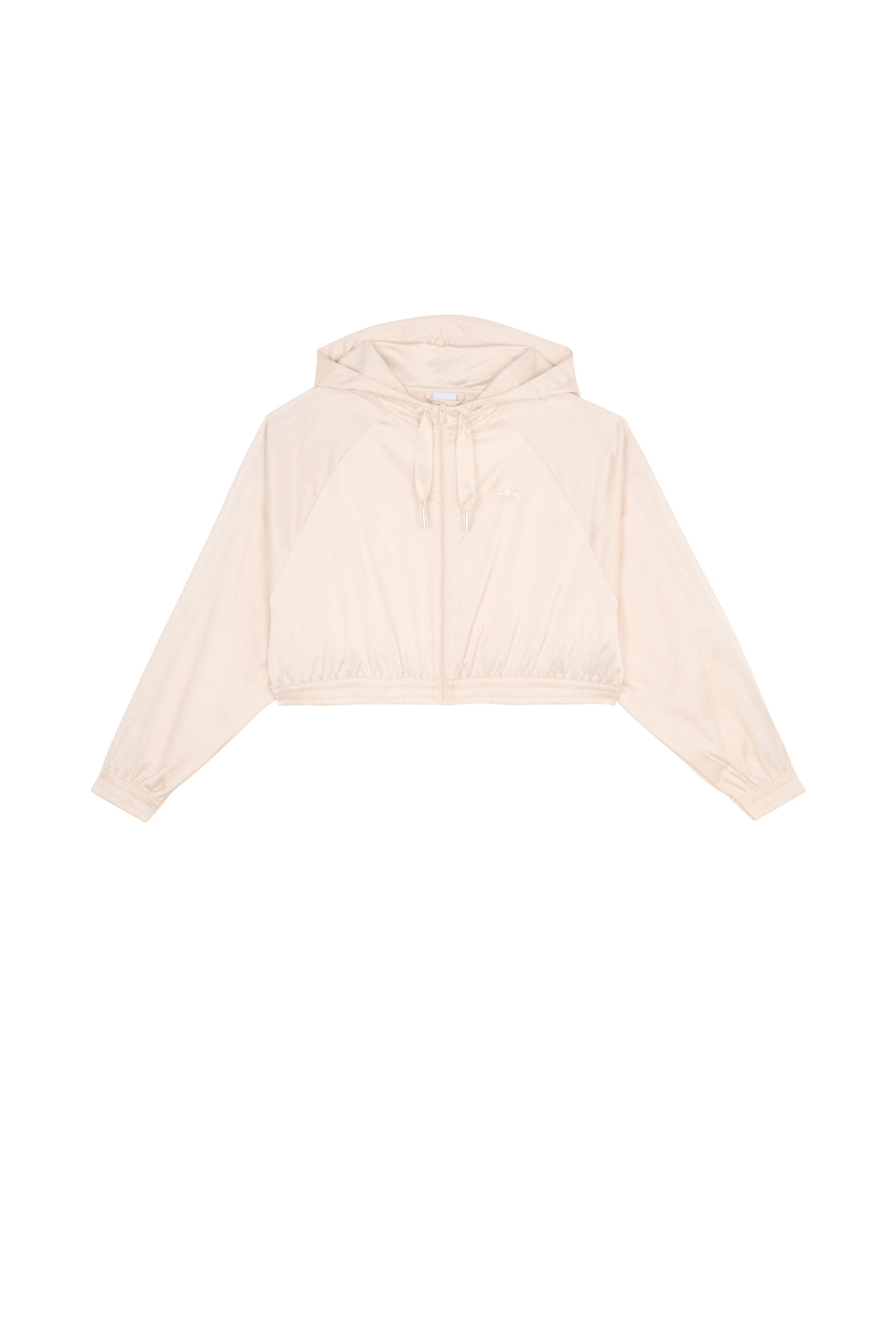 Hoodie zippé ADIDAS Beige