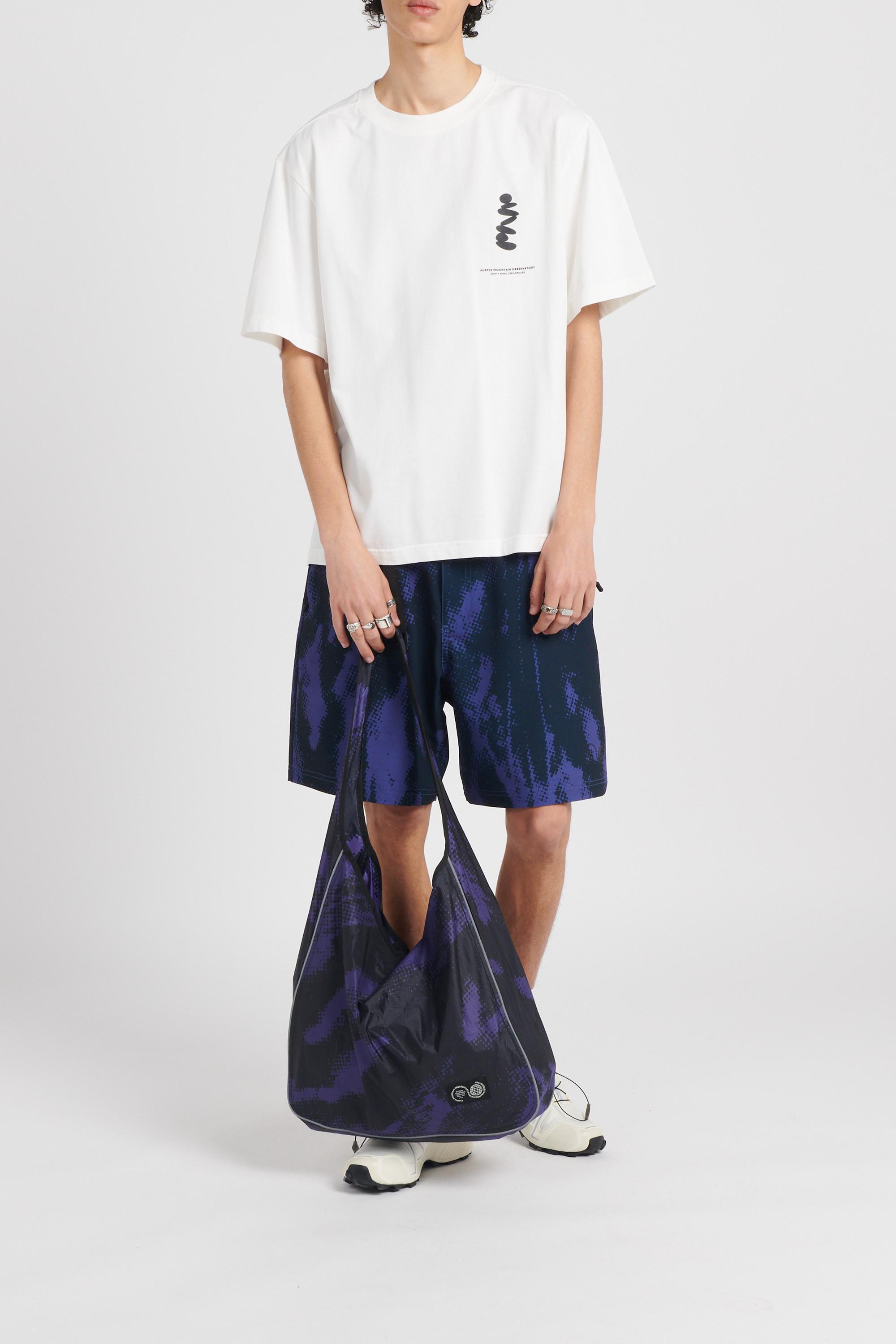 Tote bag | Violet PURPLE MOUNTAIN OBSERVATORY Homme