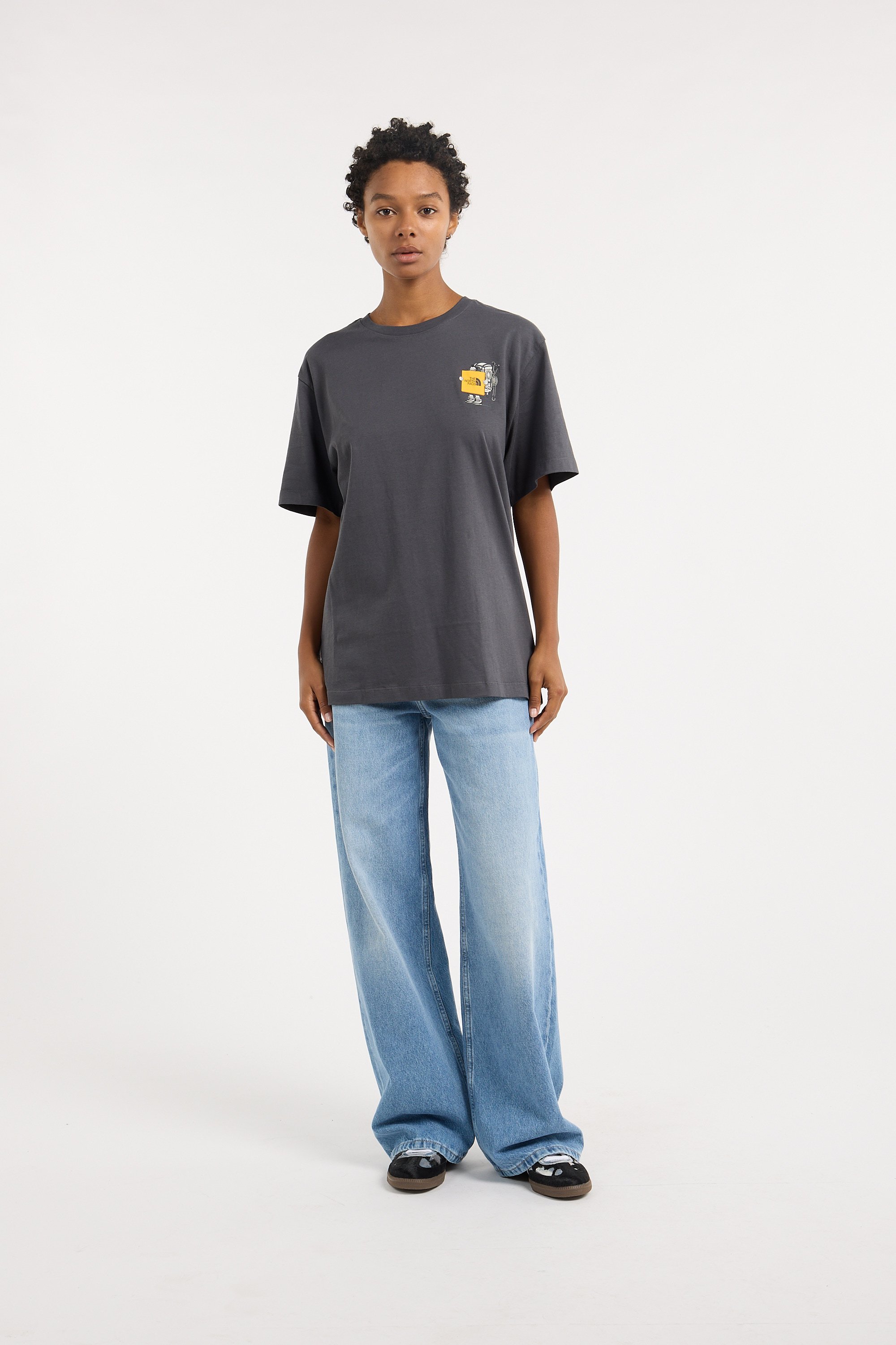T-shirt THE NORTH FACE Gris