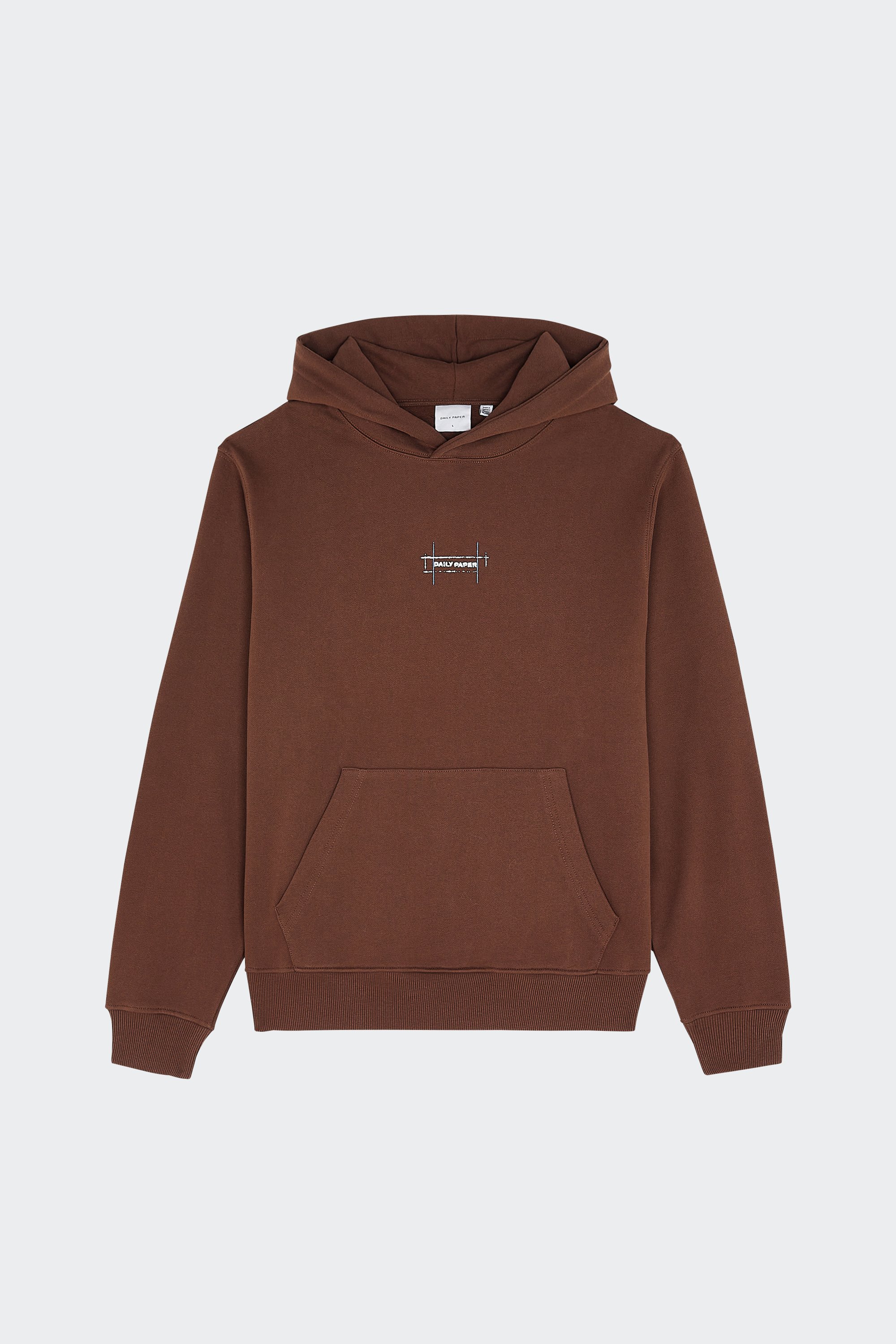 Hoodie | Brown by DAILY PAPER Hoodie Brown