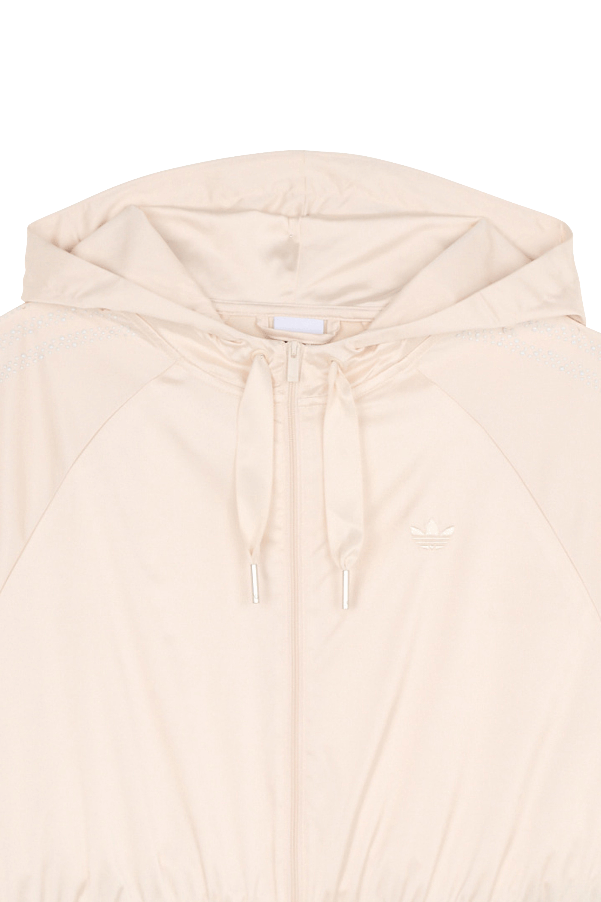 Hoodie zippé Beige