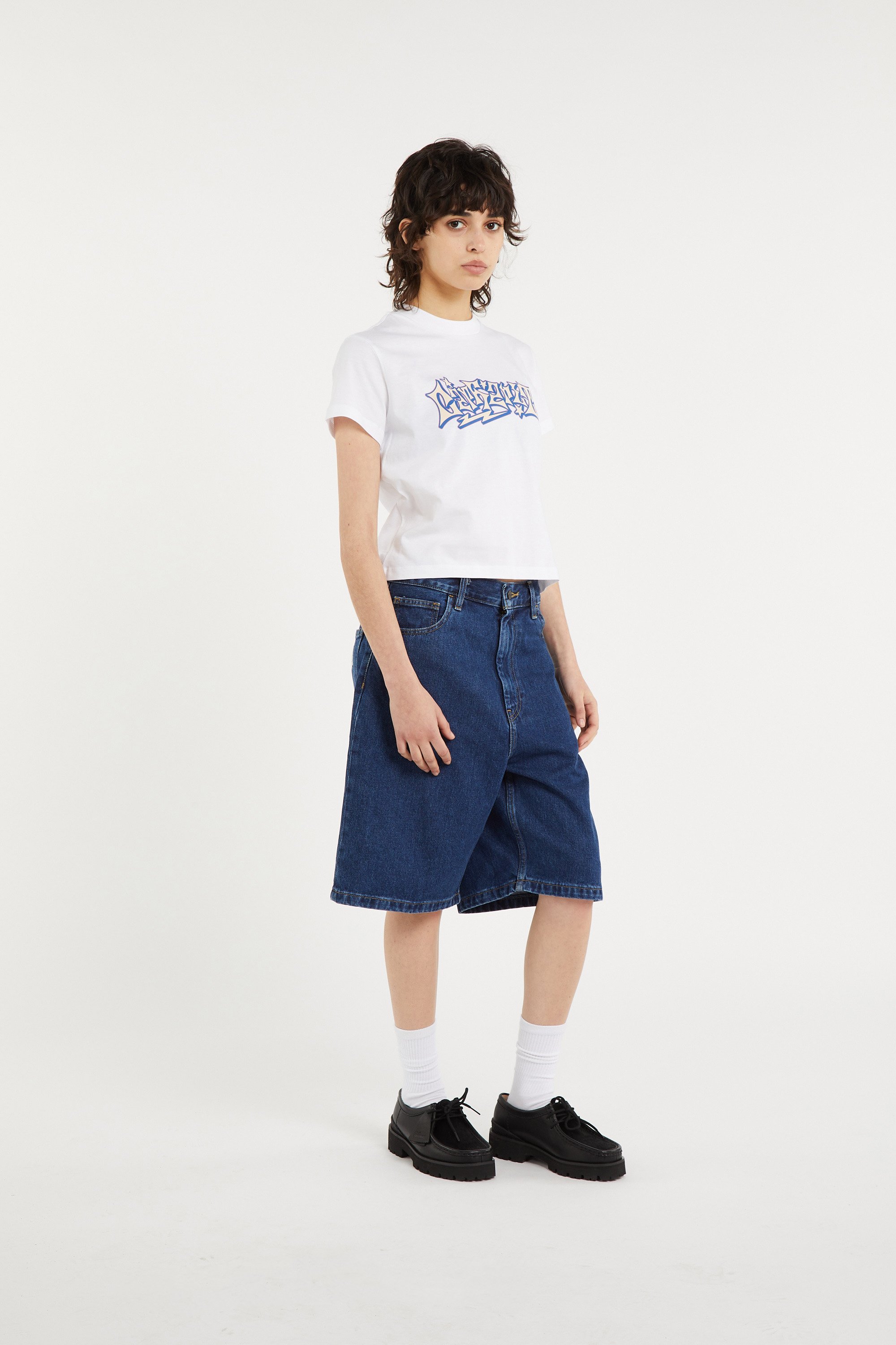 Short CARHARTT WIP Bleu