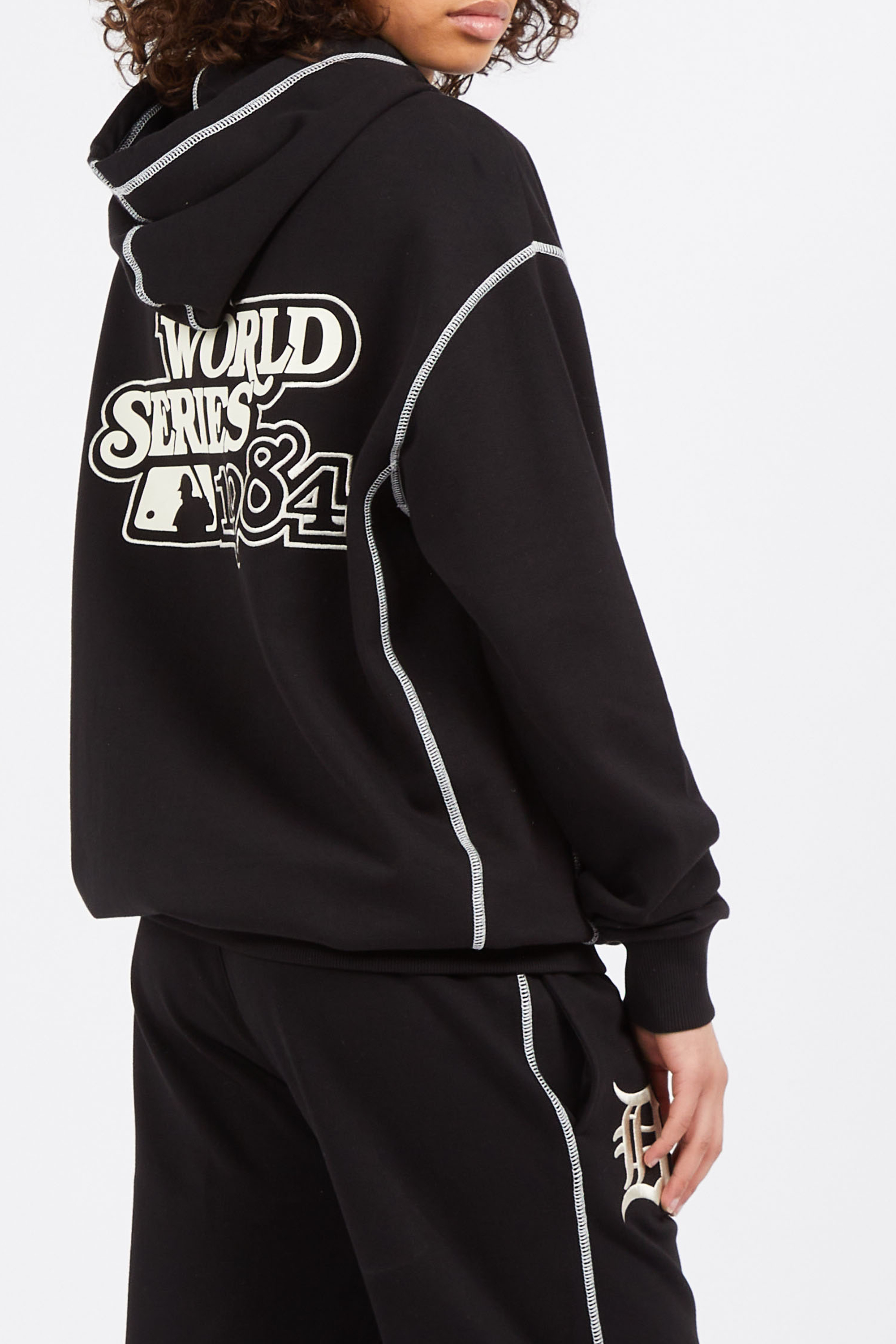 Hoodie | Noir NEW ERA Femme