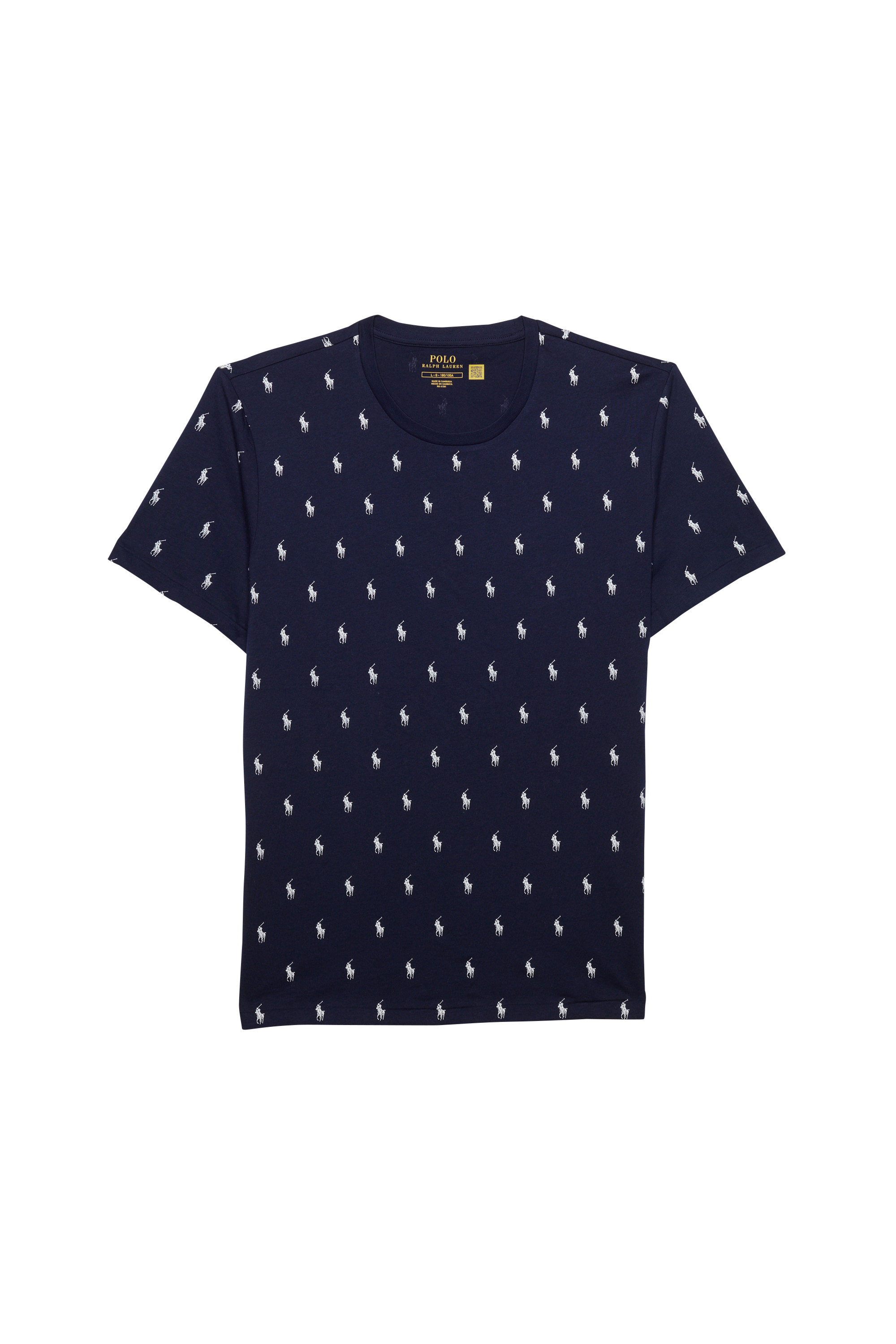 S/S CREW-SLEEP-TOP Bleu