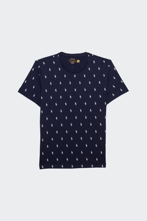 POLO RALPH LAUREN S/S CREW-SLEEP-TOP Bleu