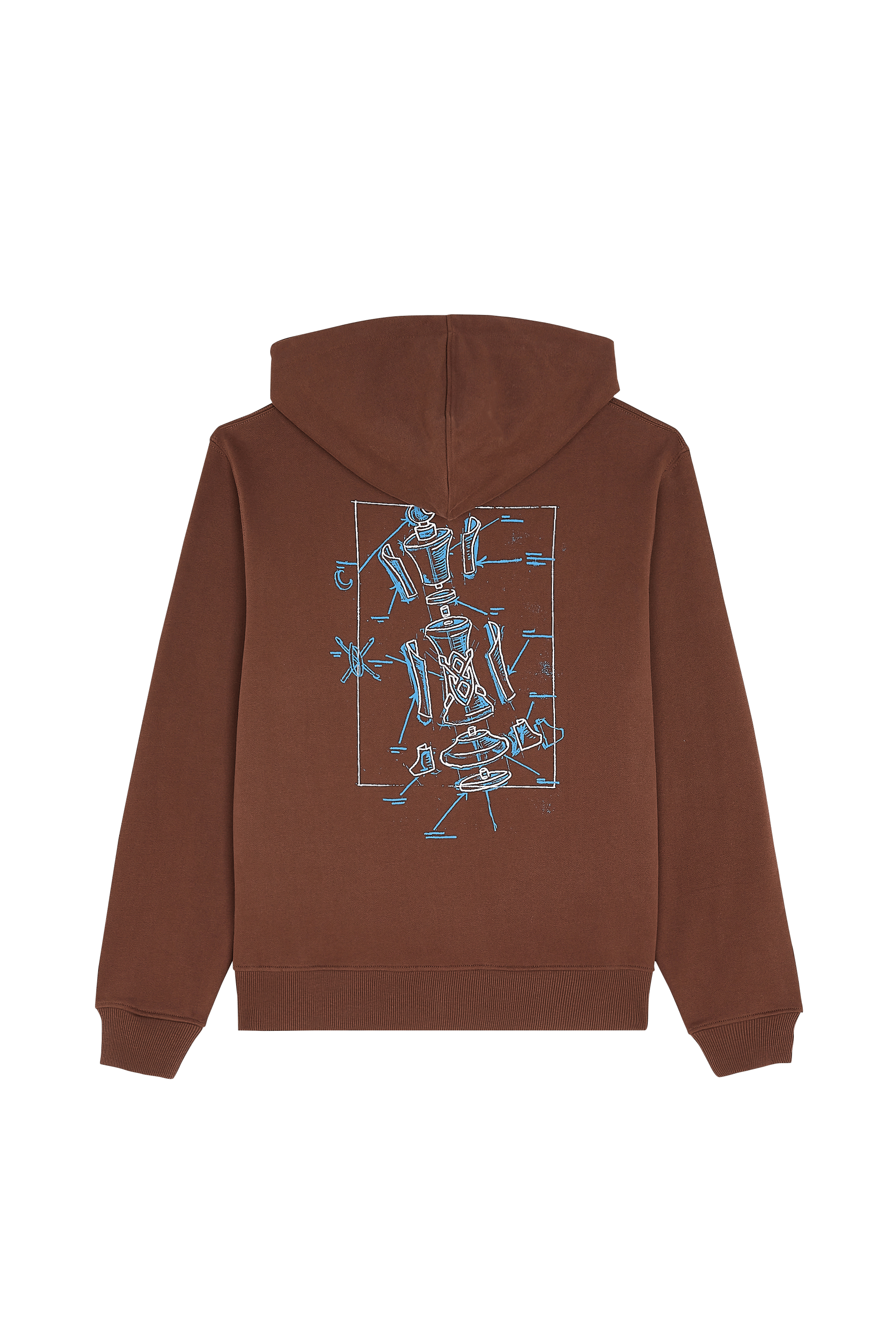 Hoodie Marron