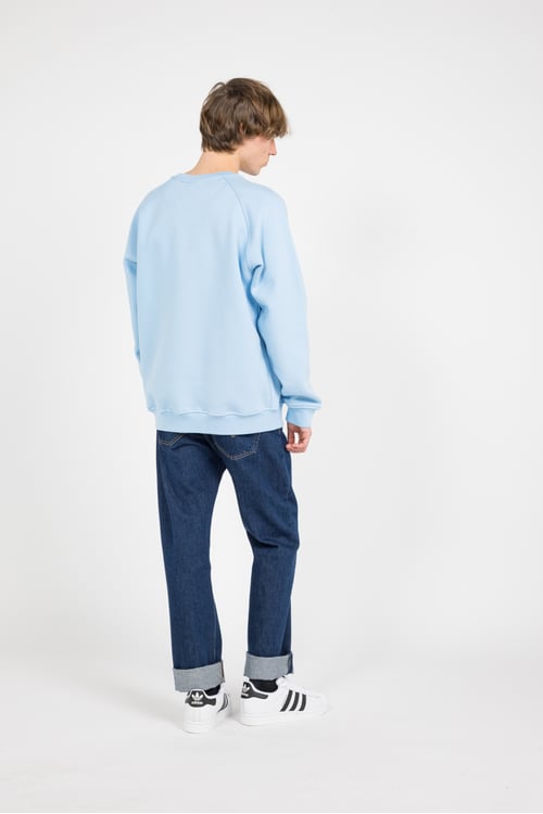 ADIDAS Sweatshirt Bleu