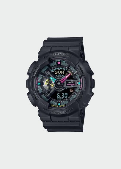 Auto illuminator Resin Watch G shock Black Casio G shock Man Citadium